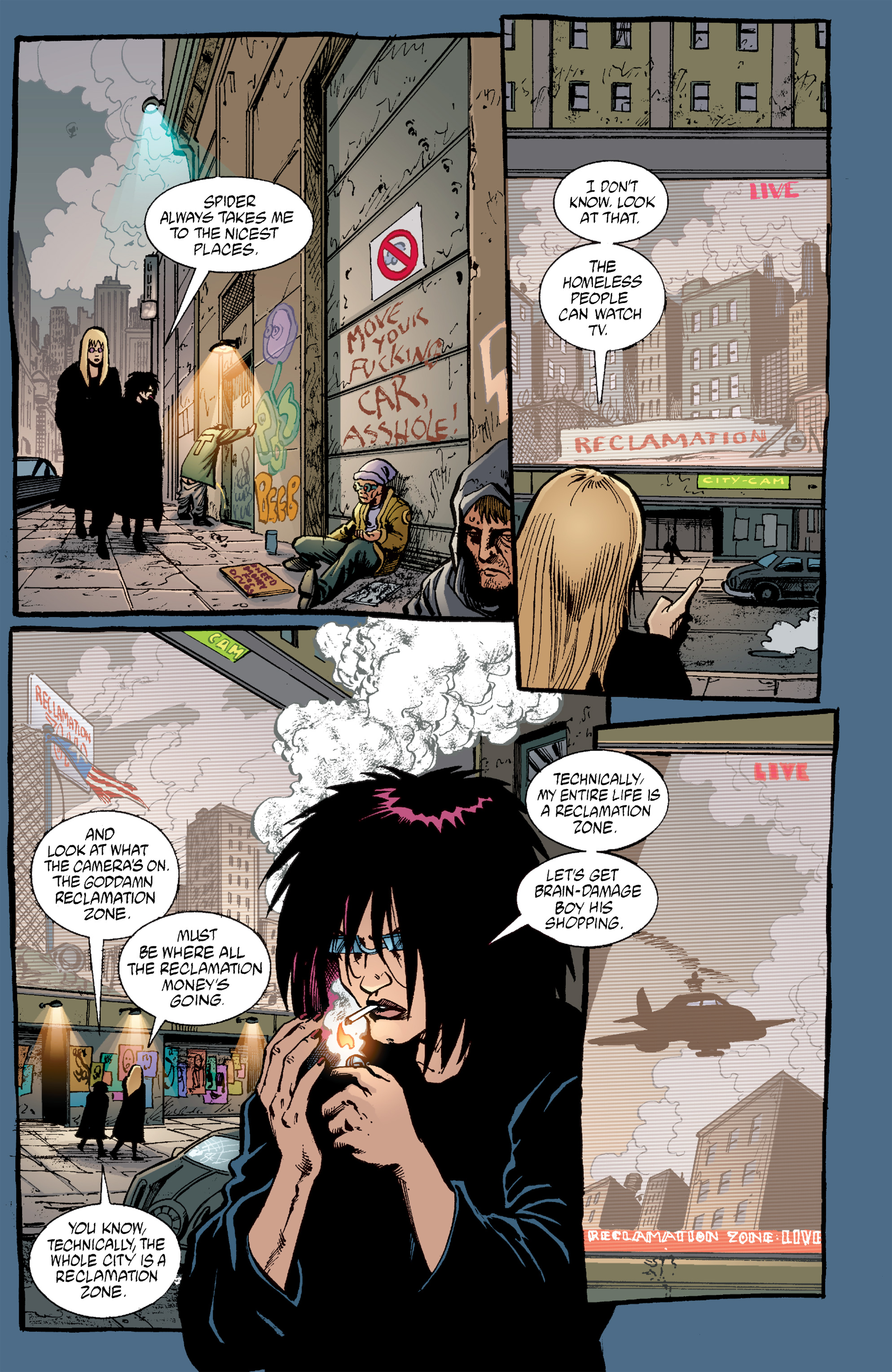 Read online Transmetropolitan comic -  Issue #53 - 19