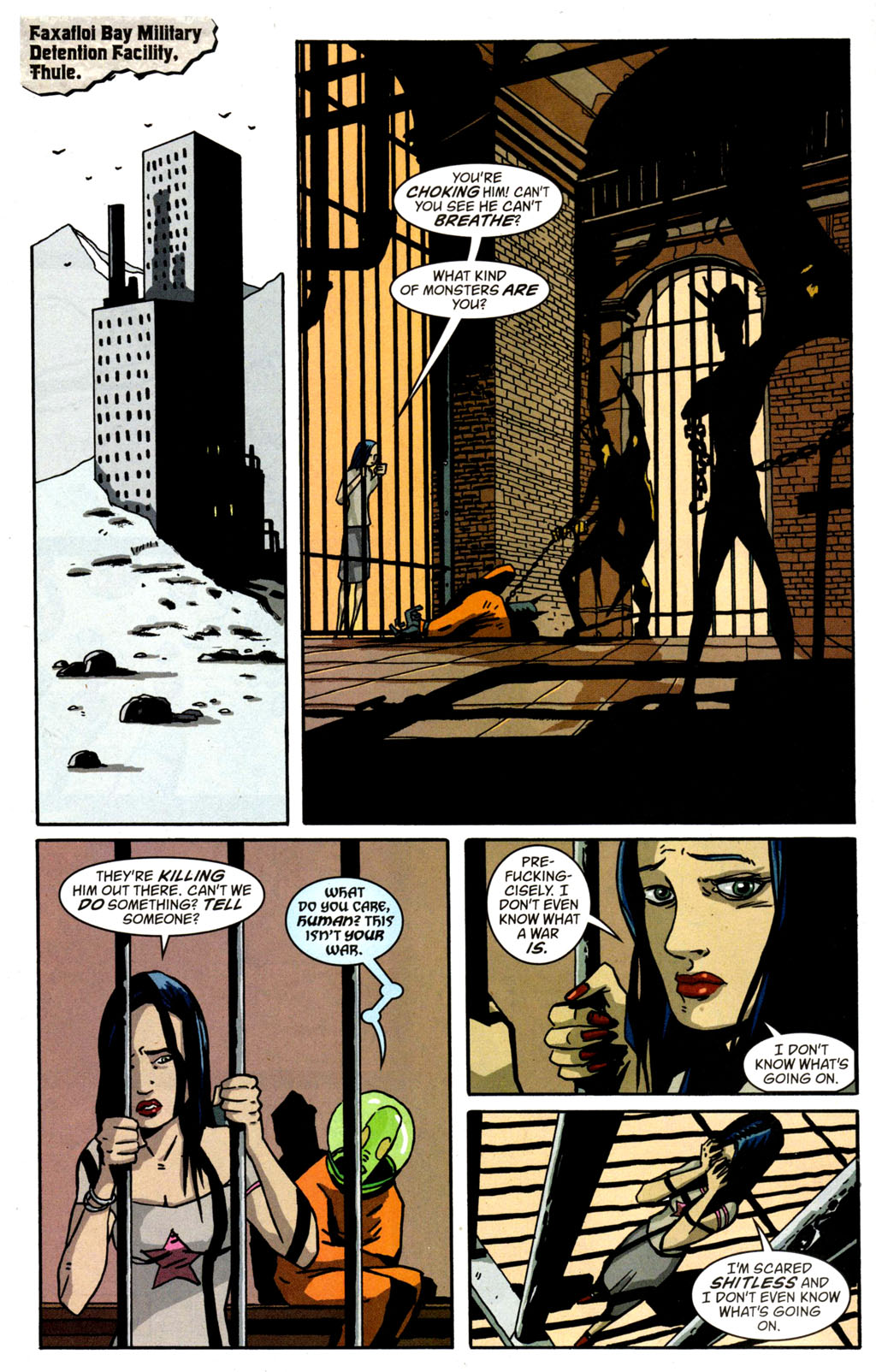 Read online Books of Magick: Life During Wartime comic -  Issue #8 - 5