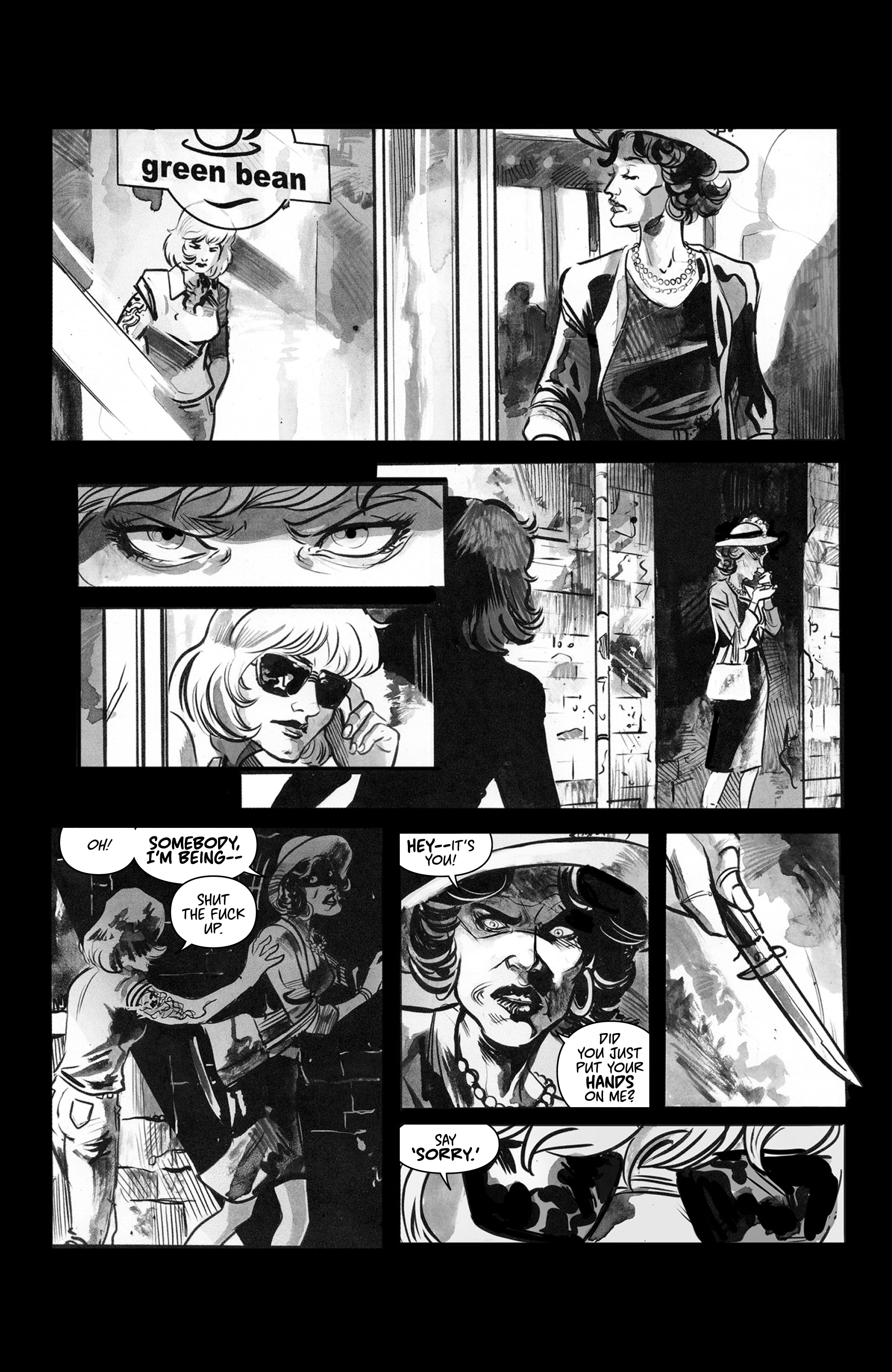 Read online Gangster Ass Barista comic -  Issue #1 - 24