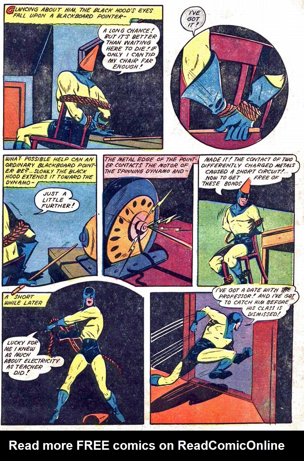 Read online Black Hood Comics comic -  Issue #9 - 11