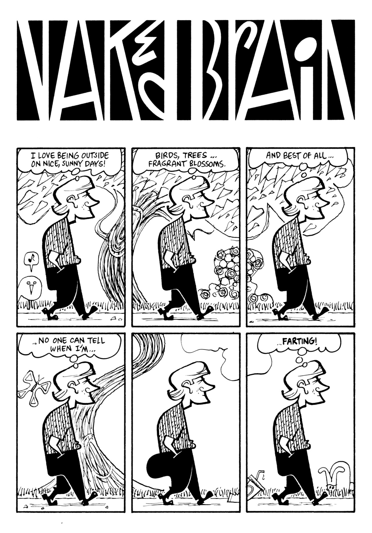 Read online Marc Hempel's Naked Brain comic -  Issue #1 - 3