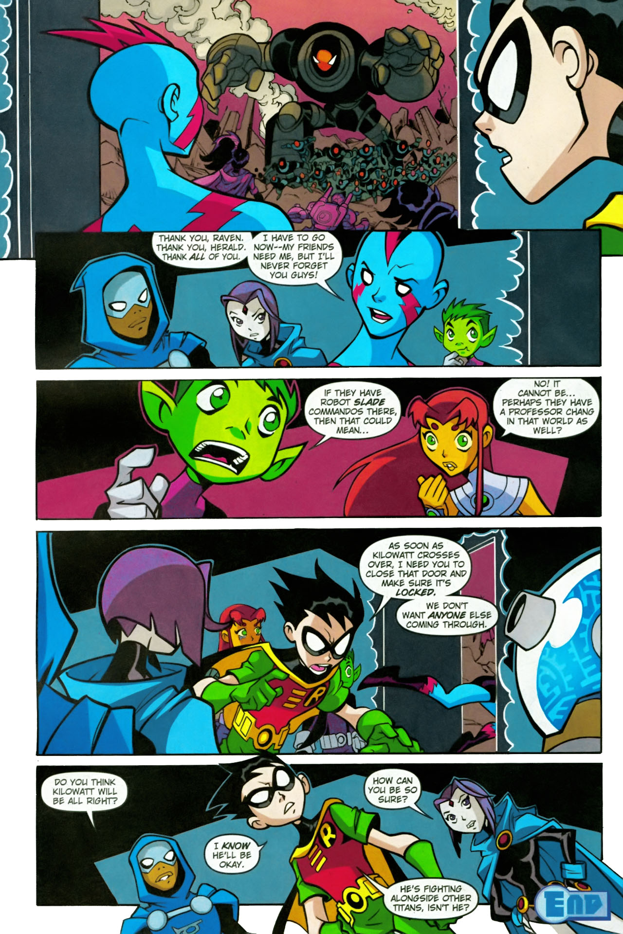 Read online Teen Titans Go! (2003) comic -  Issue #48 - 21