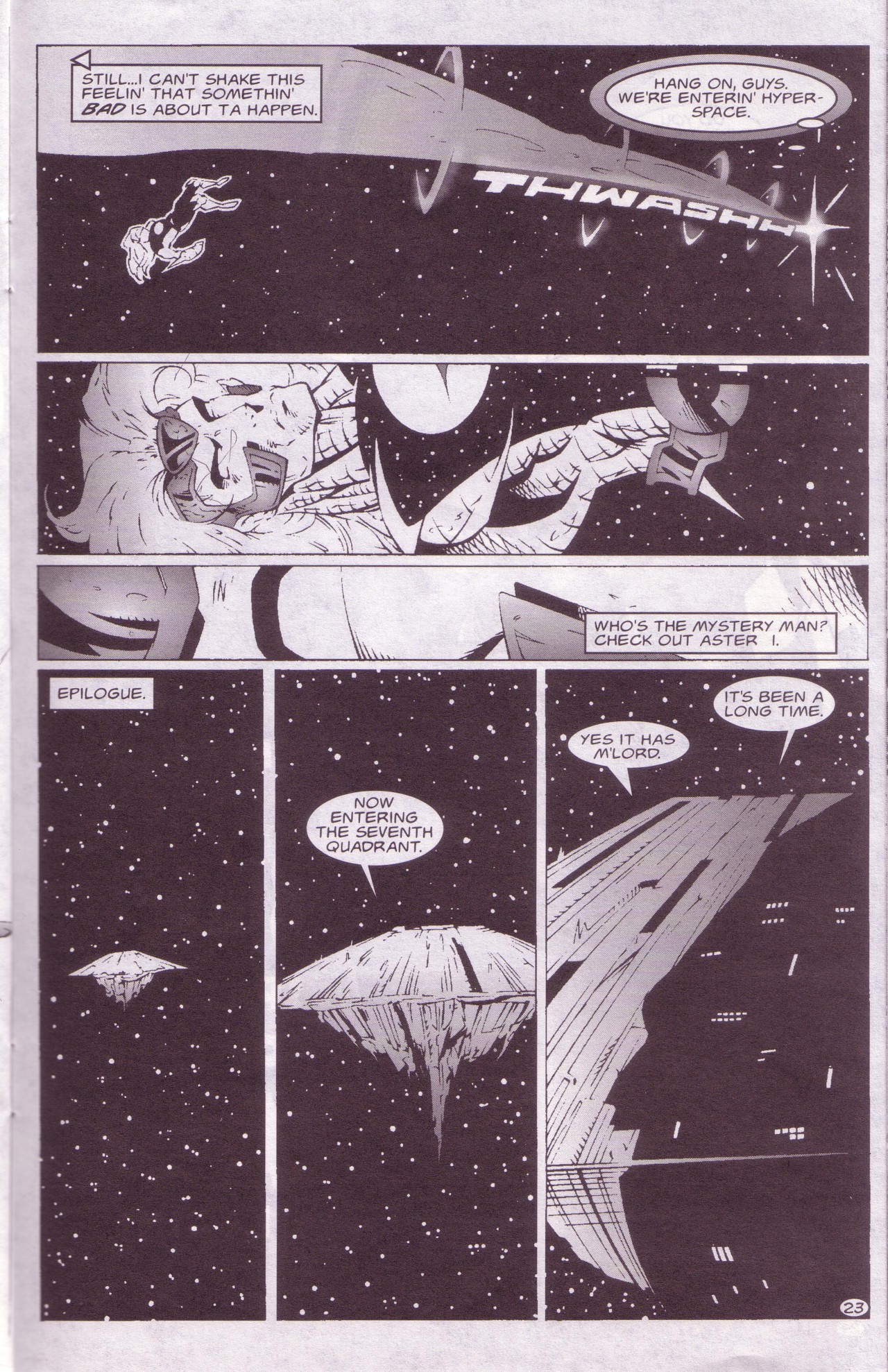 Read online Zen Intergalactic Ninja: Starquest comic -  Issue #5 - 25
