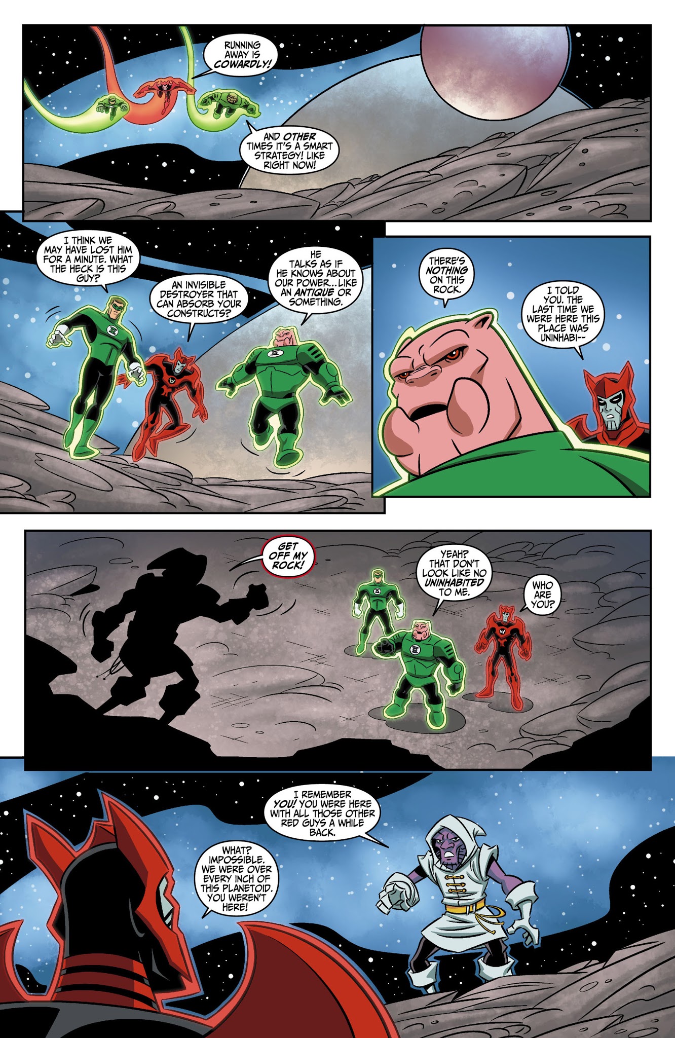 Read online Green Lantern: The Animated Series comic -  Issue #2 - 12