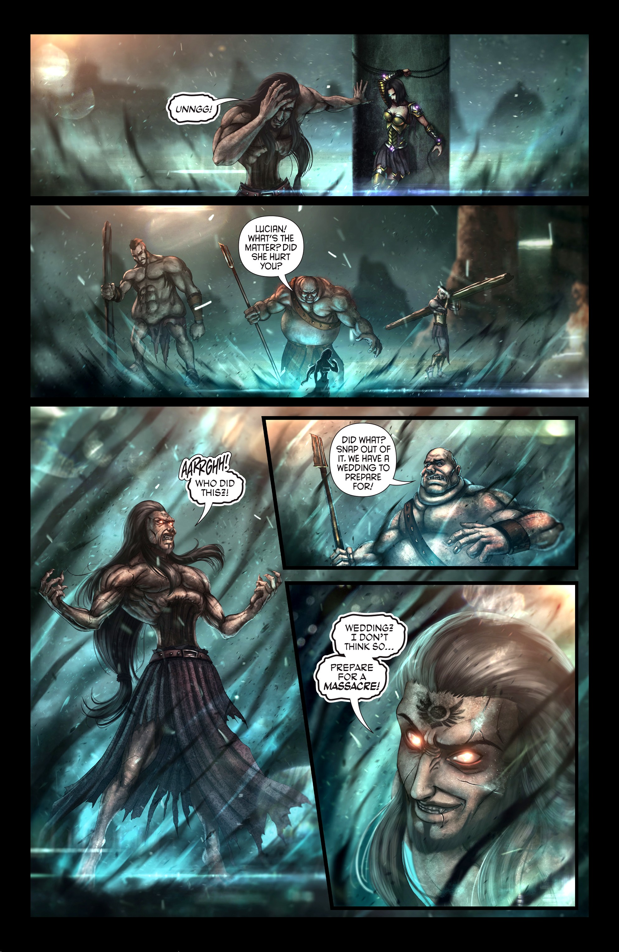 Read online Knights of the Golden Sun comic -  Issue #4 - 11