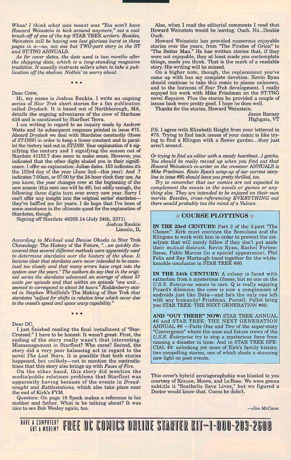 Read online Star Trek (1989) comic -  Issue #79 - 27