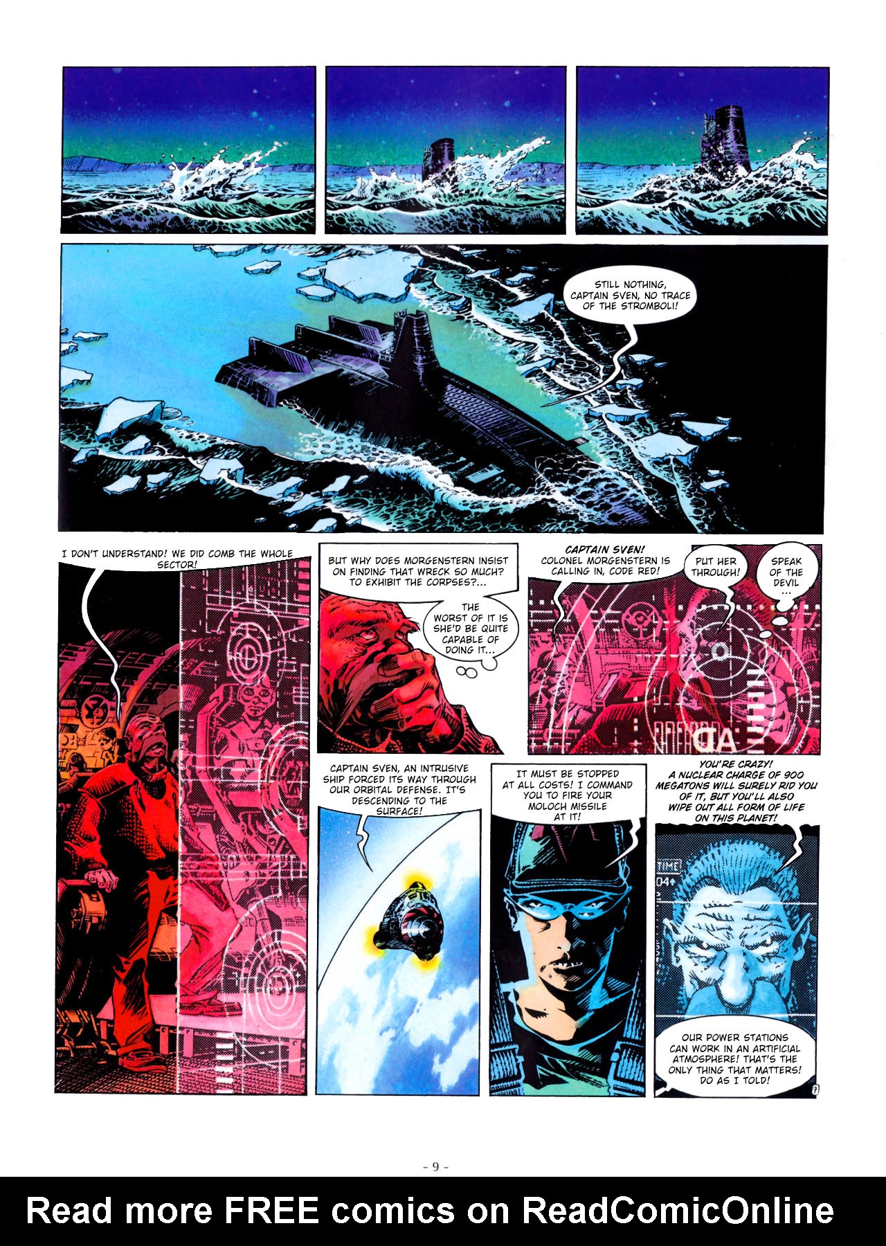 Read online Aquablue comic -  Issue #3 - 10