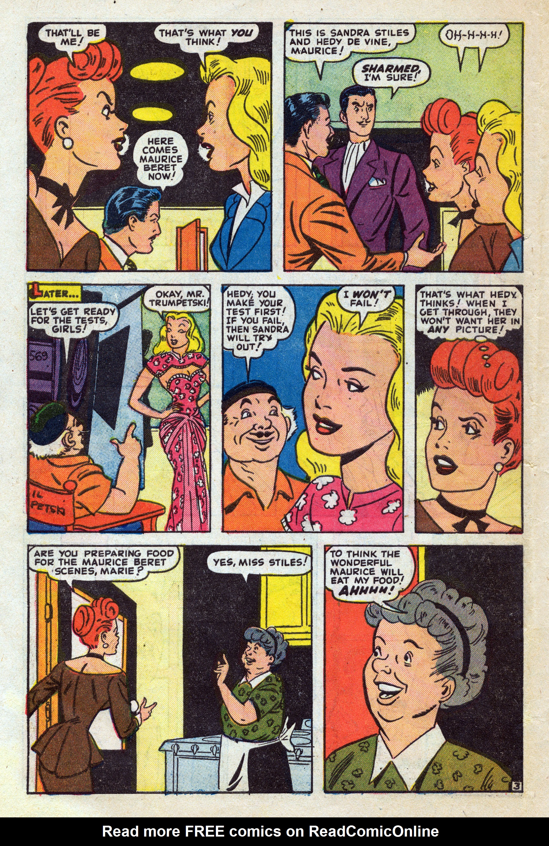 Read online Hedy Of Hollywood Comics comic -  Issue #40 - 28
