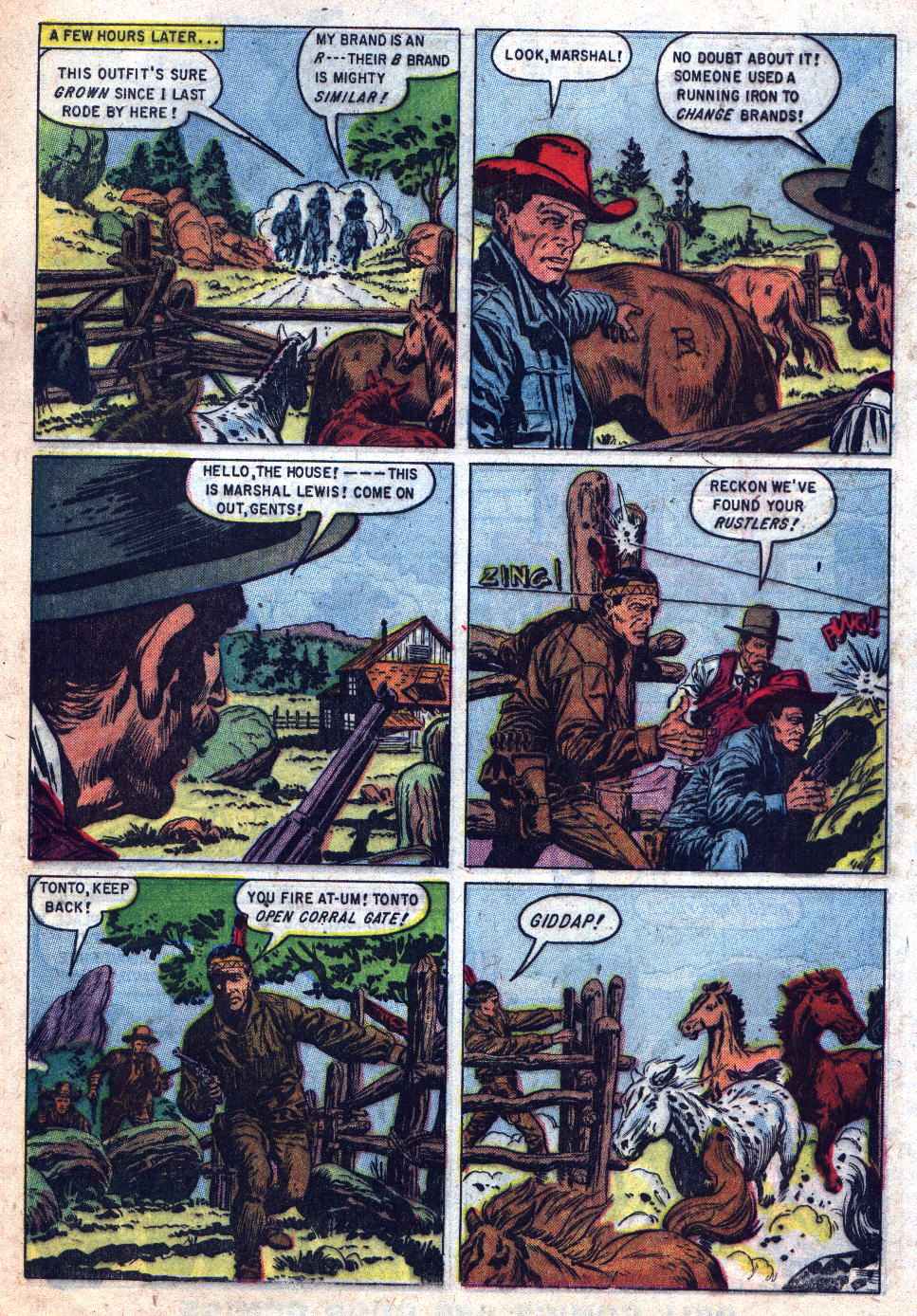 Read online Lone Ranger's Companion Tonto comic -  Issue #23 - 33