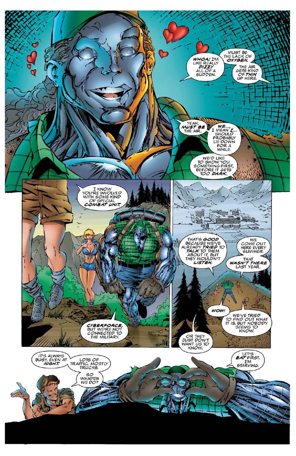 Read online Cyberforce (1992) comic -  Issue # _The Complete Cyberforce (Part 7) - 4