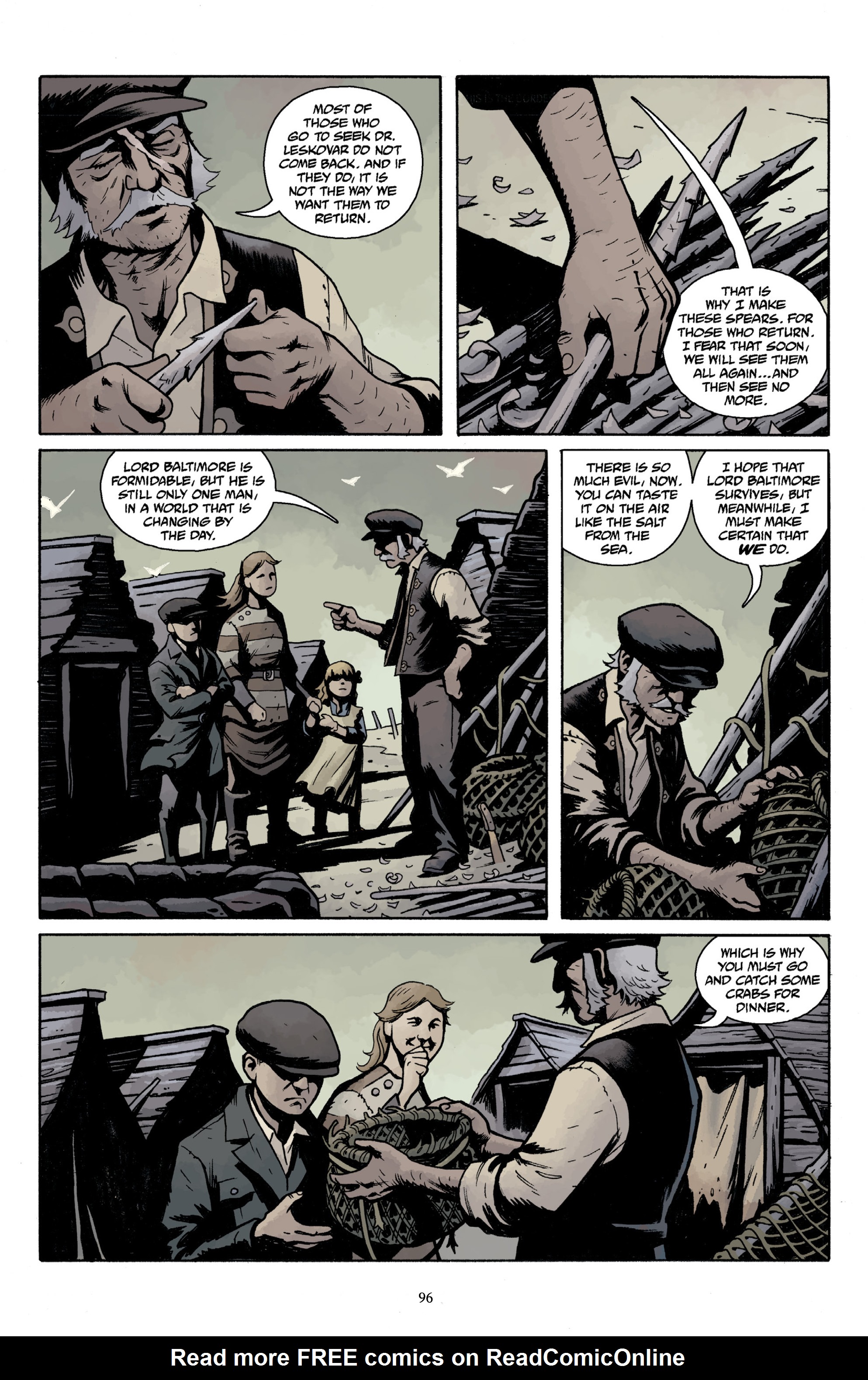 Read online Baltimore Volume 3: A Passing Stranger and Other Stories comic -  Issue # Full - 98