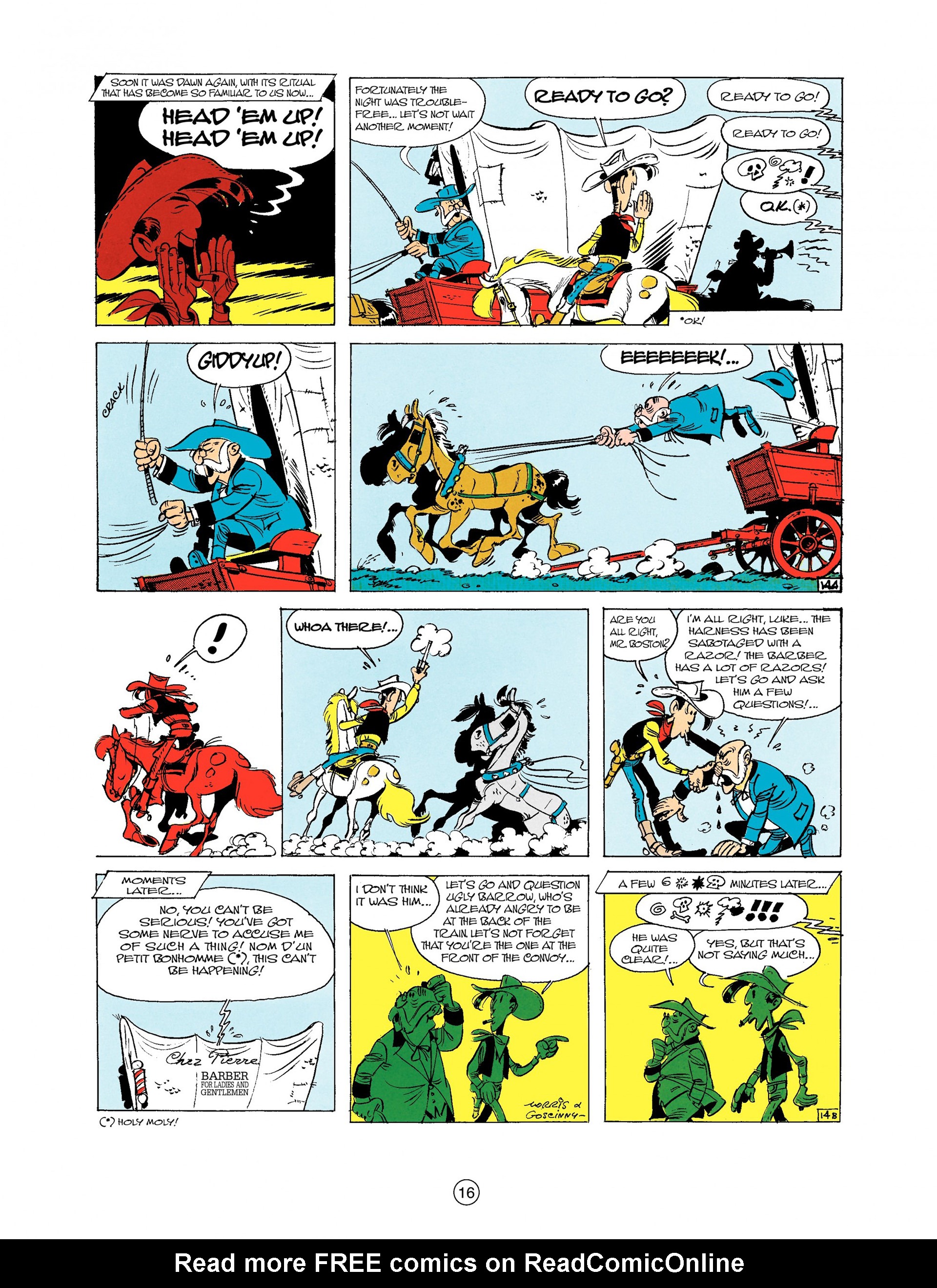 Read online A Lucky Luke Adventure comic -  Issue #9 - 16