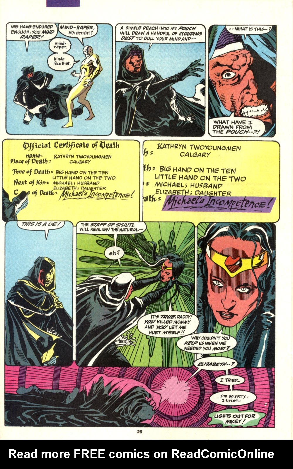 Read online Alpha Flight (1983) comic -  Issue #93 - 21