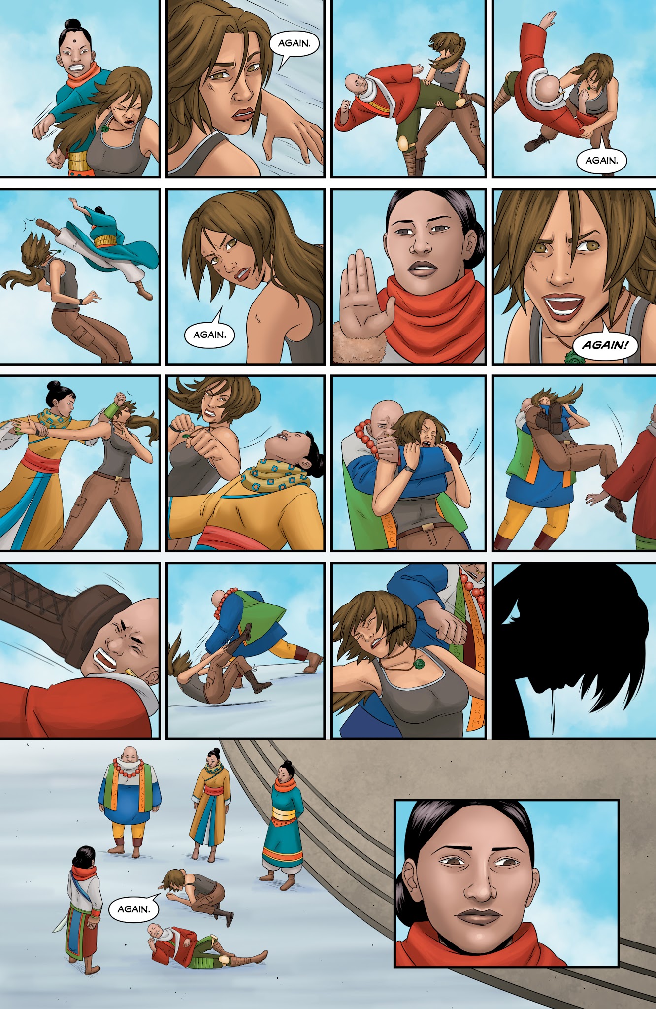 Read online Tomb Raider: Survivor's Crusade comic -  Issue #3 - 8