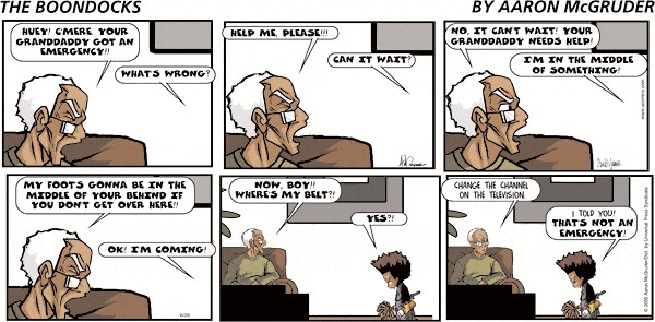 Read online The Boondocks Collection comic -  Issue # Year 2005 - 177