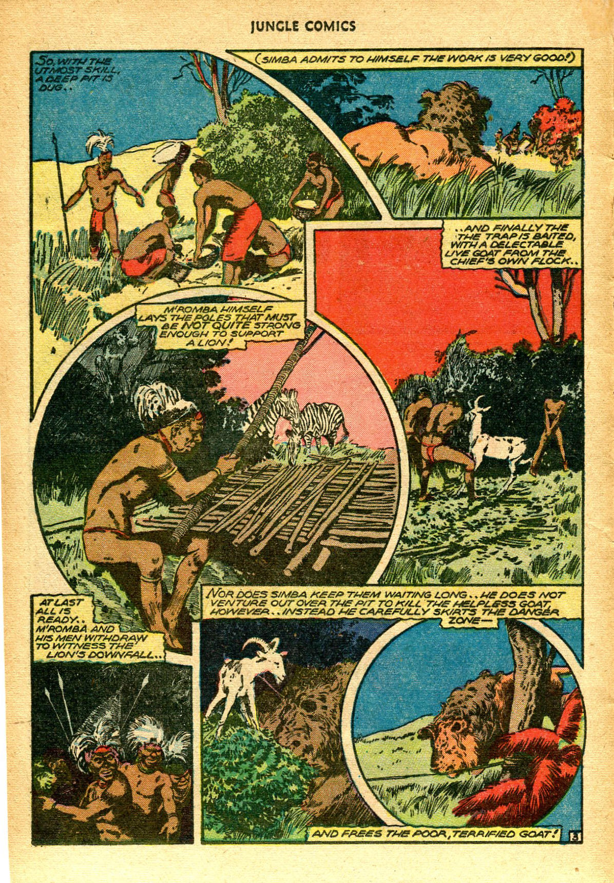 Read online Jungle Comics comic -  Issue #76 - 17