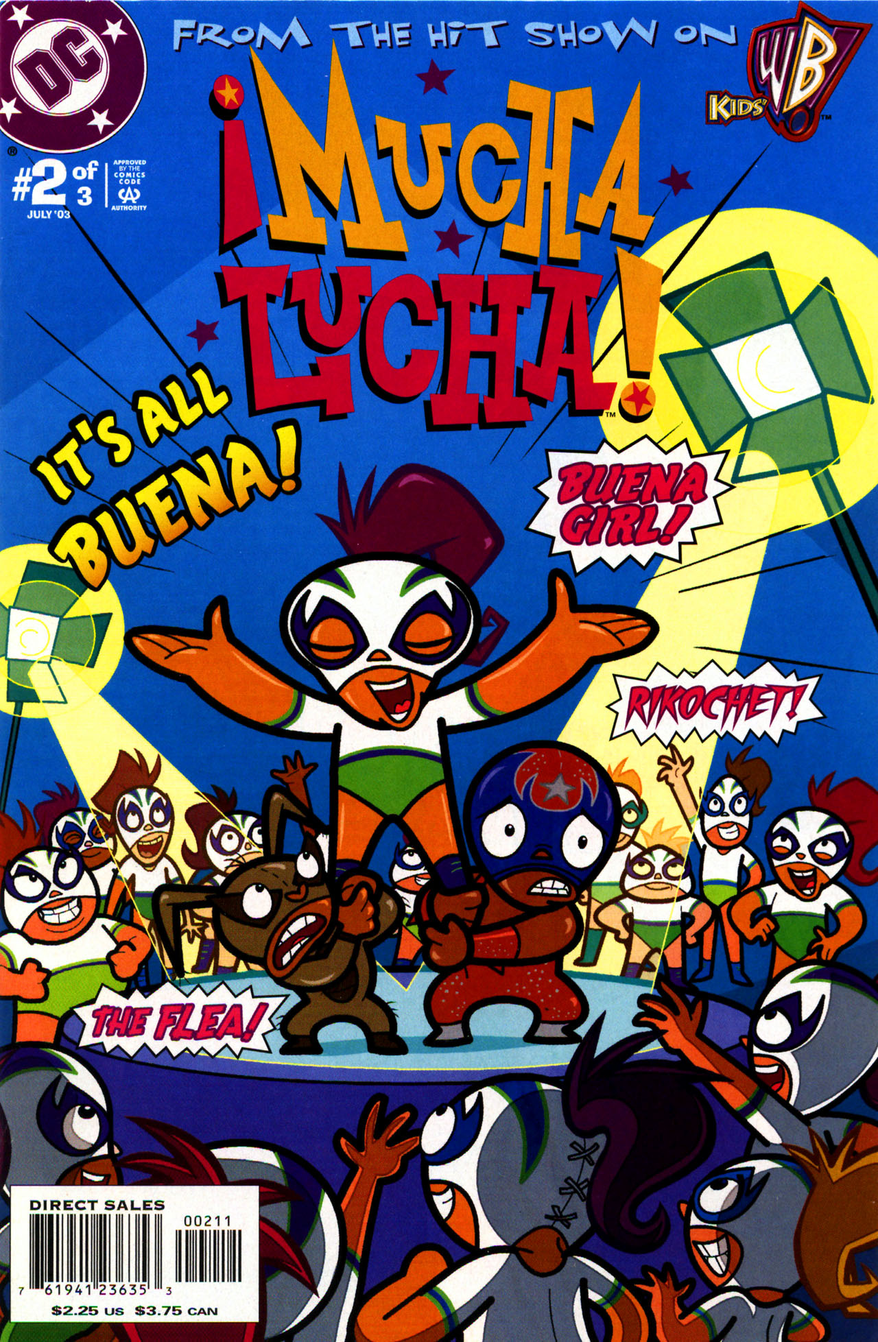 Read online Mucha Lucha comic -  Issue #2 - 1