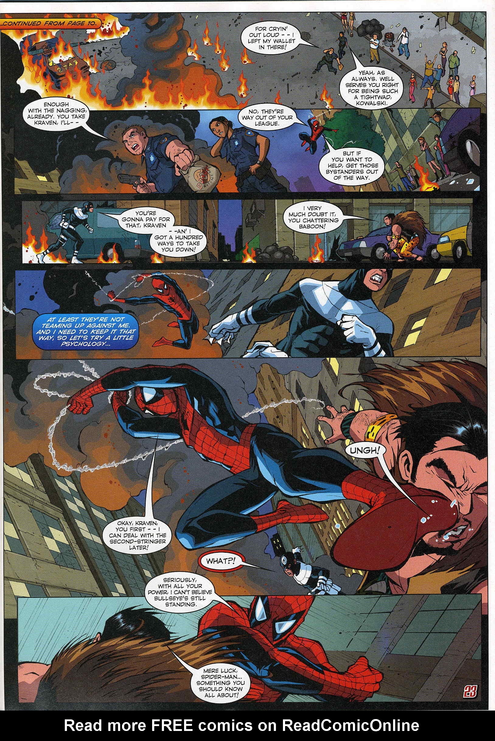 Read online Spectacular Spider-Man Adventures comic -  Issue #140 - 23