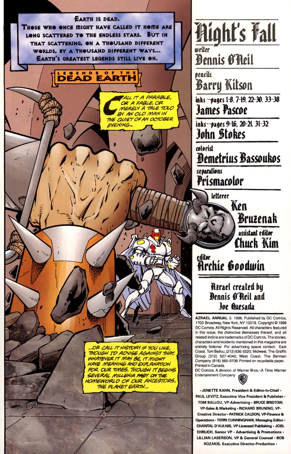 Read online Azrael (1995) comic -  Issue # _Annual 2 - 2