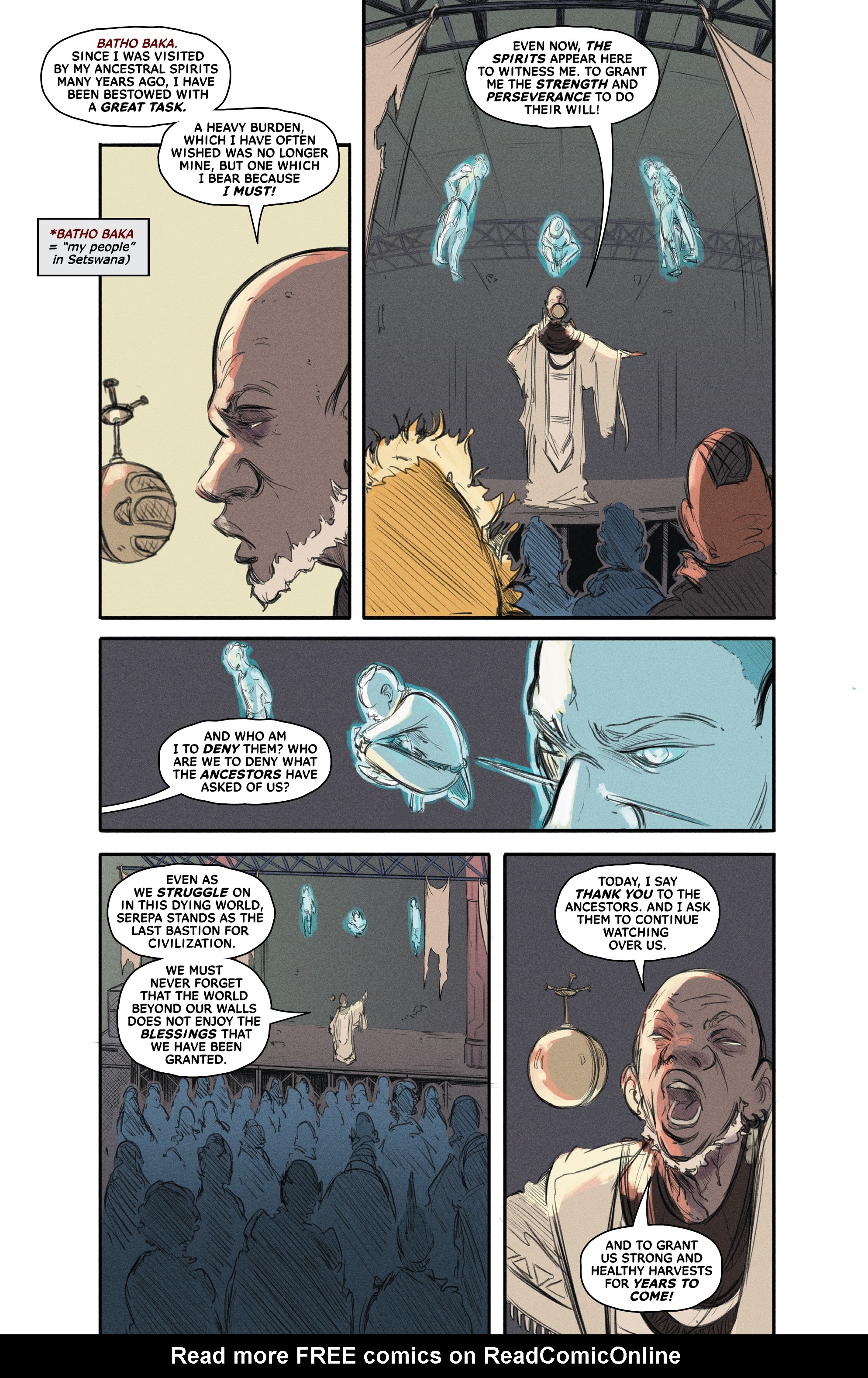 Read online Land of the Living Gods comic -  Issue #2 - 19