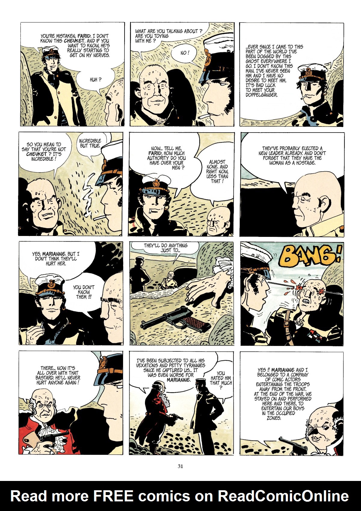 Read online Corto Maltese comic -  Issue # TPB 11 - 34