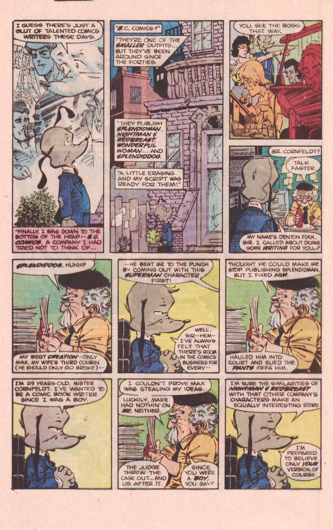 Read online 'Mazing Man comic -  Issue #2 - 16