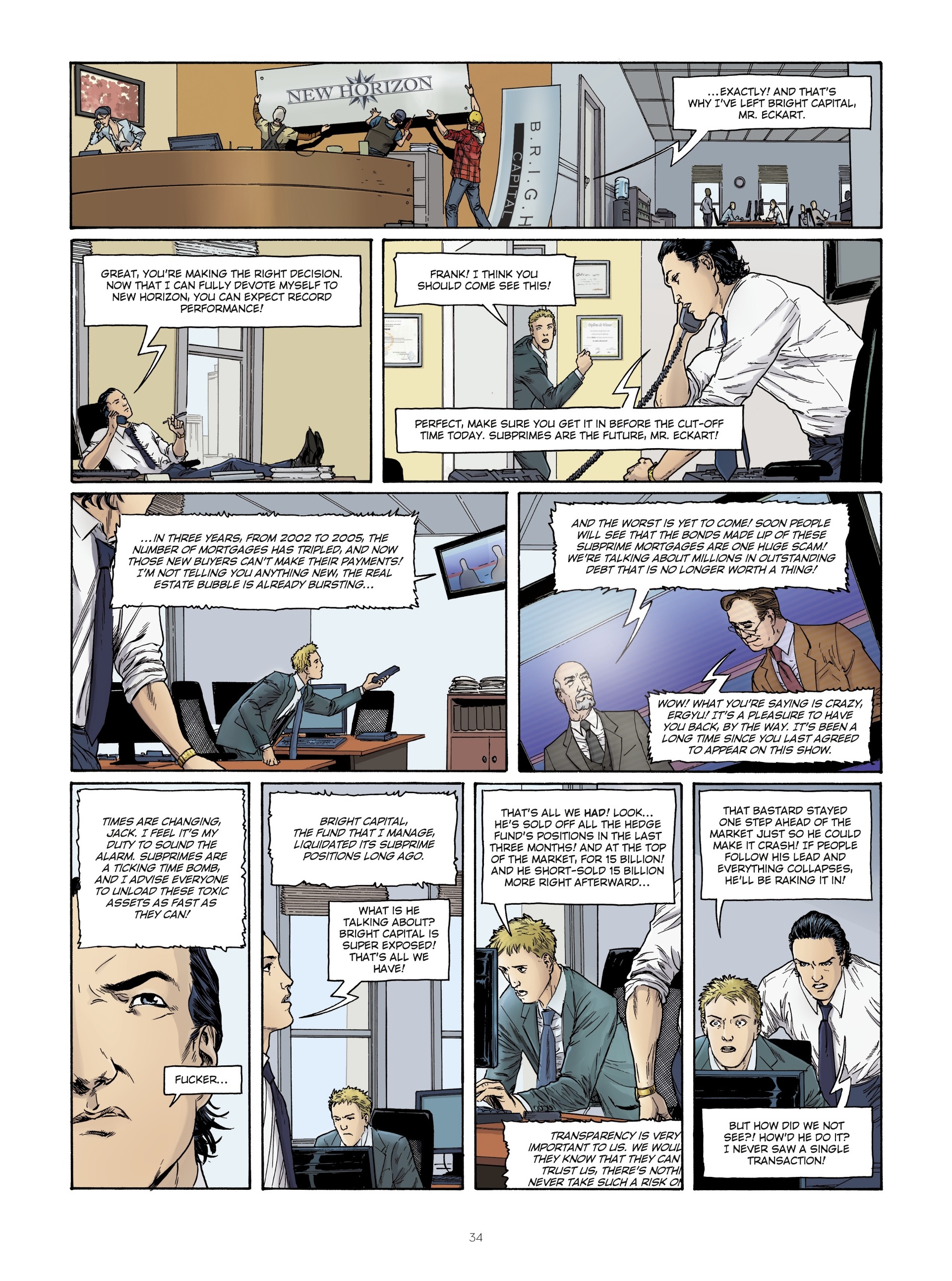 Read online Hedge Fund comic -  Issue #2 - 34