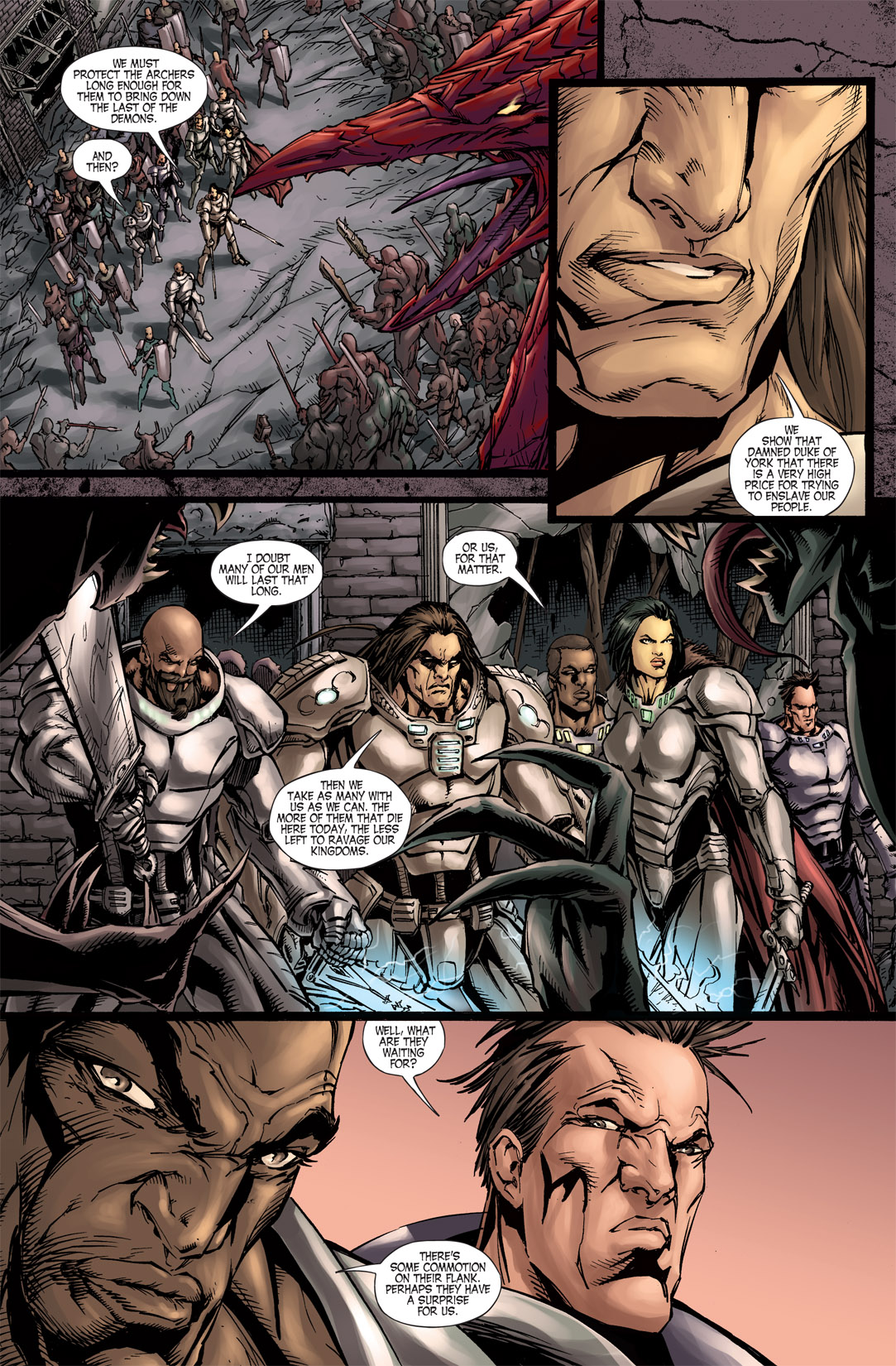 Read online Last Reign: Kings of War comic -  Issue #5 - 13