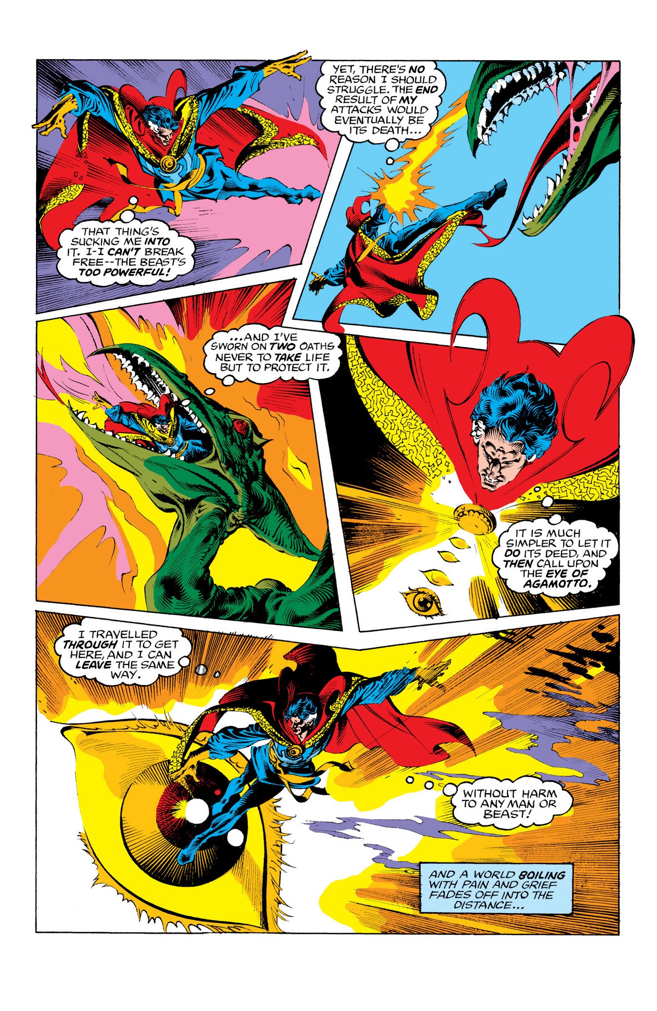Read online Marvel Masterworks: Doctor Strange comic -  Issue # TPB 6 (Part 3) - 64