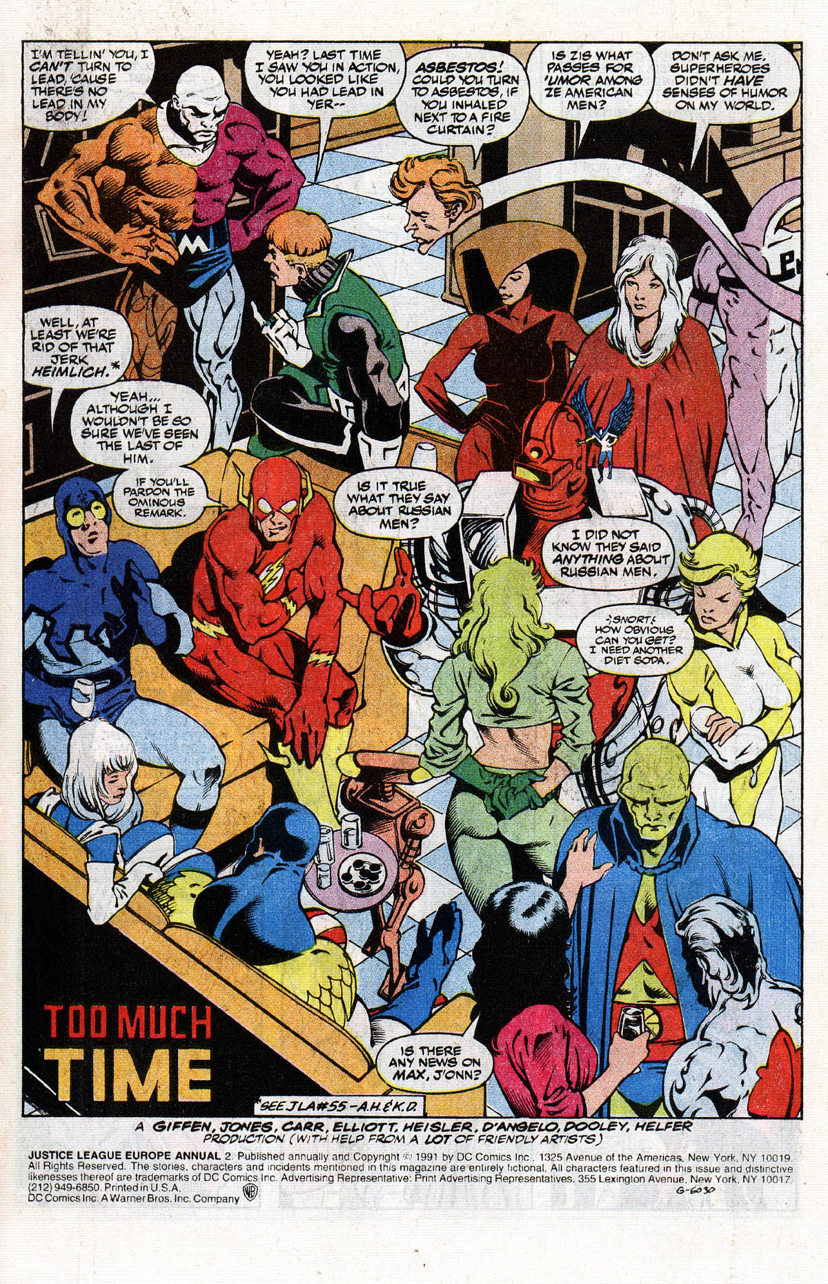 Read online Justice League Europe comic -  Issue # _Annual 2 - 3