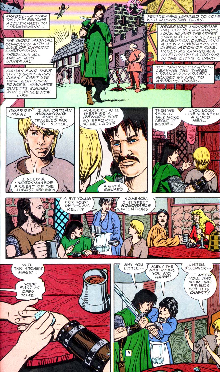 Read online Avatar comic -  Issue #1 - 9