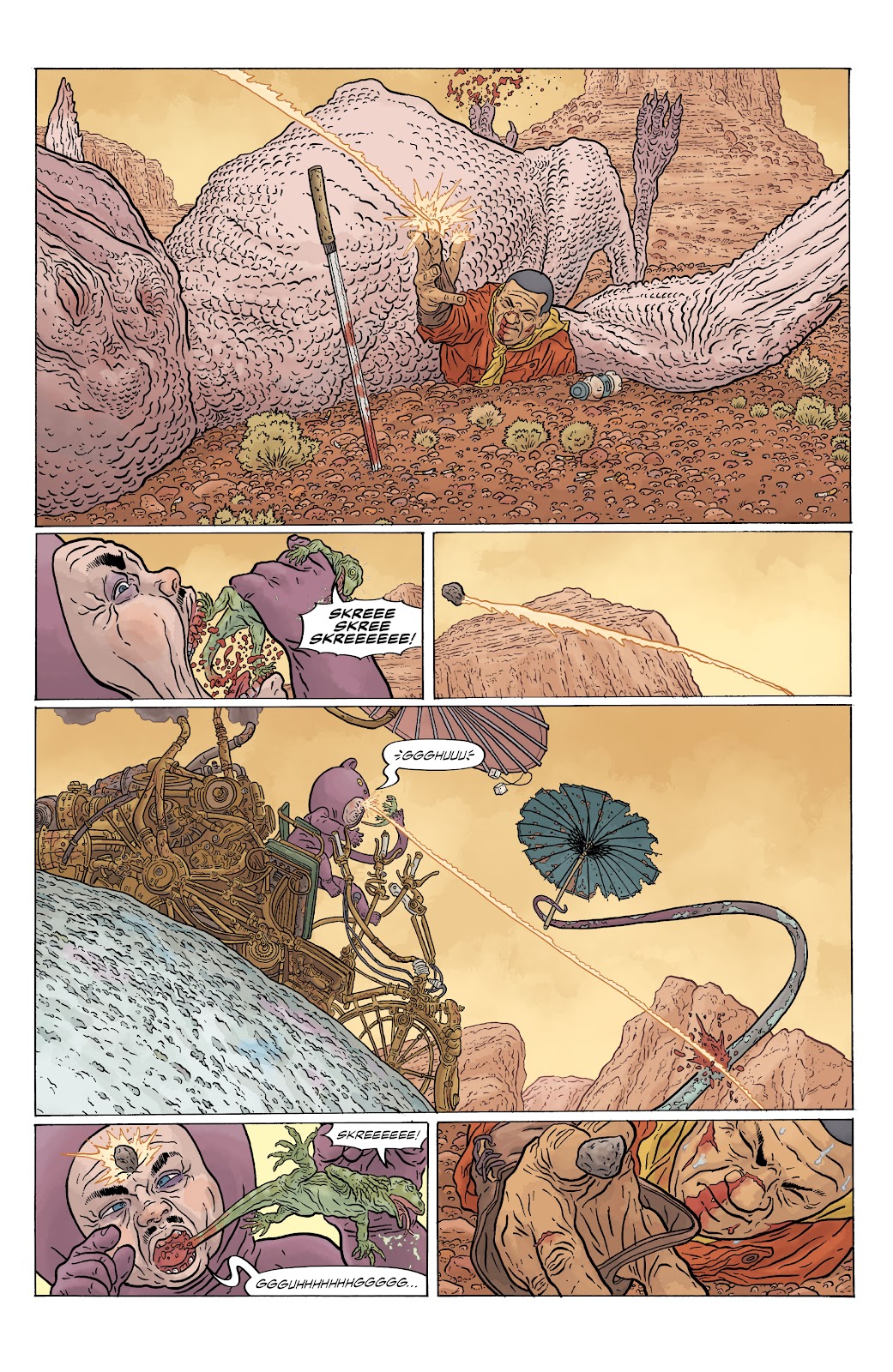 Shaolin Cowboy: Cruel to Be Kin issue 3 - Page 6