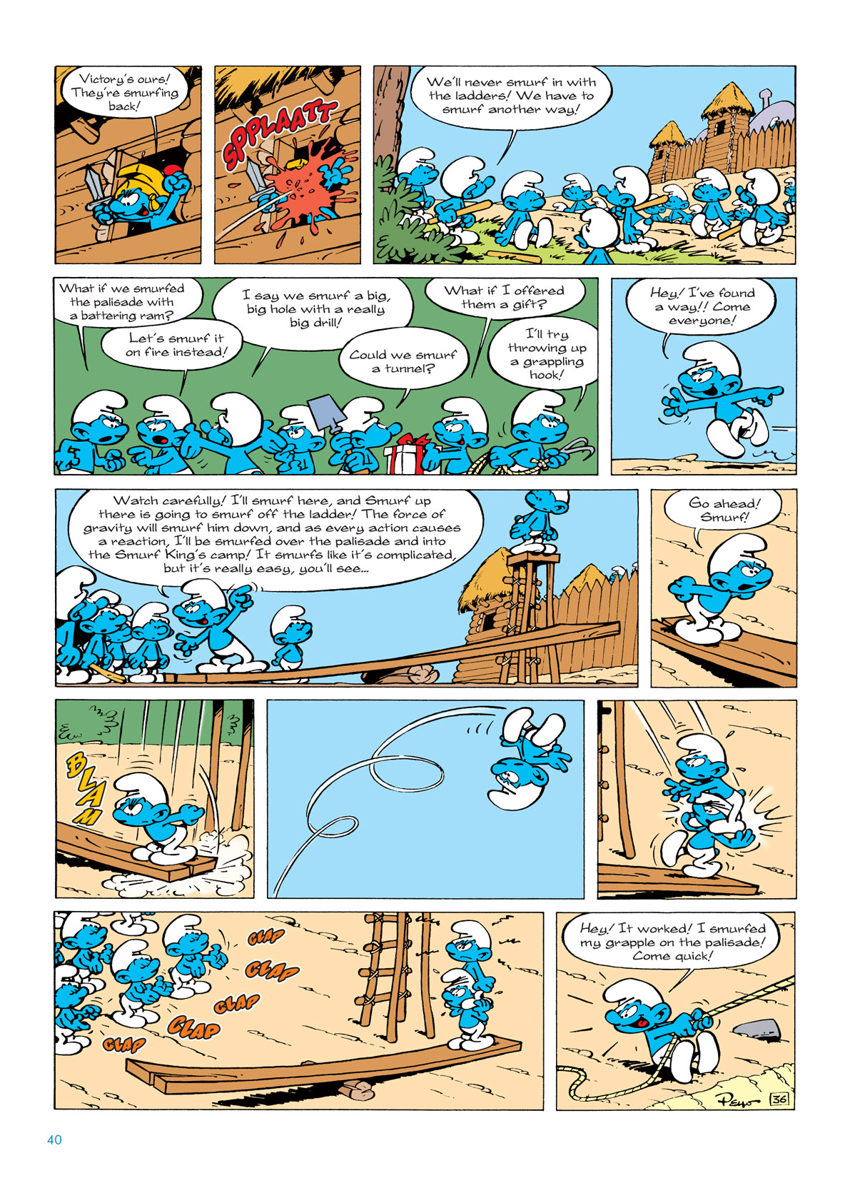 Read online The Smurfs comic -  Issue #3 - 40
