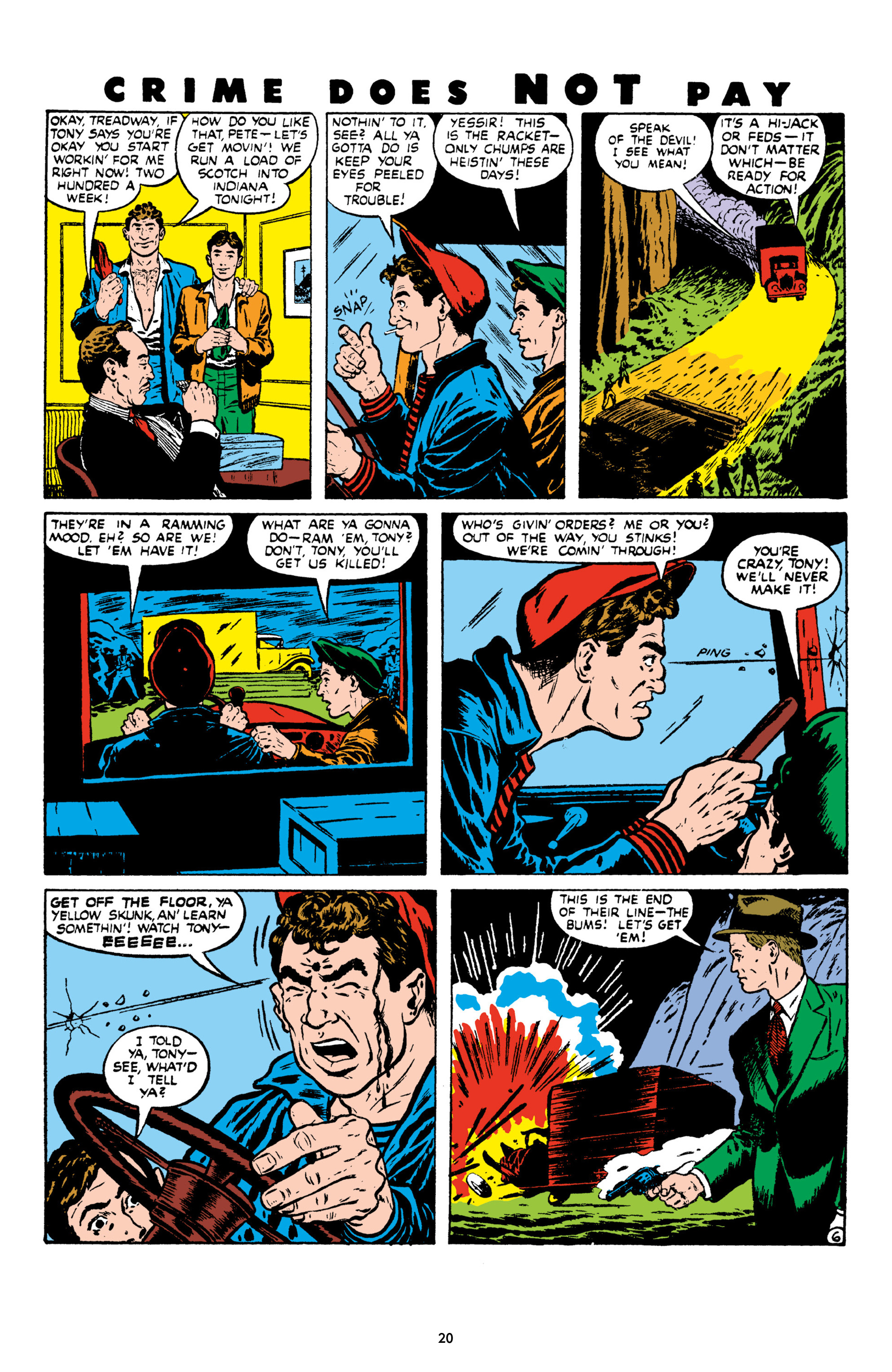 Read online Crime Does Not Pay Archives comic -  Issue # TPB 9 (Part 1) - 22