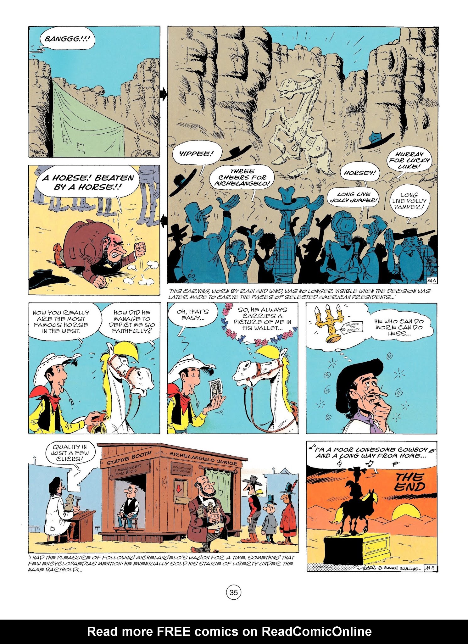 Read online A Lucky Luke Adventure comic -  Issue #62 - 37