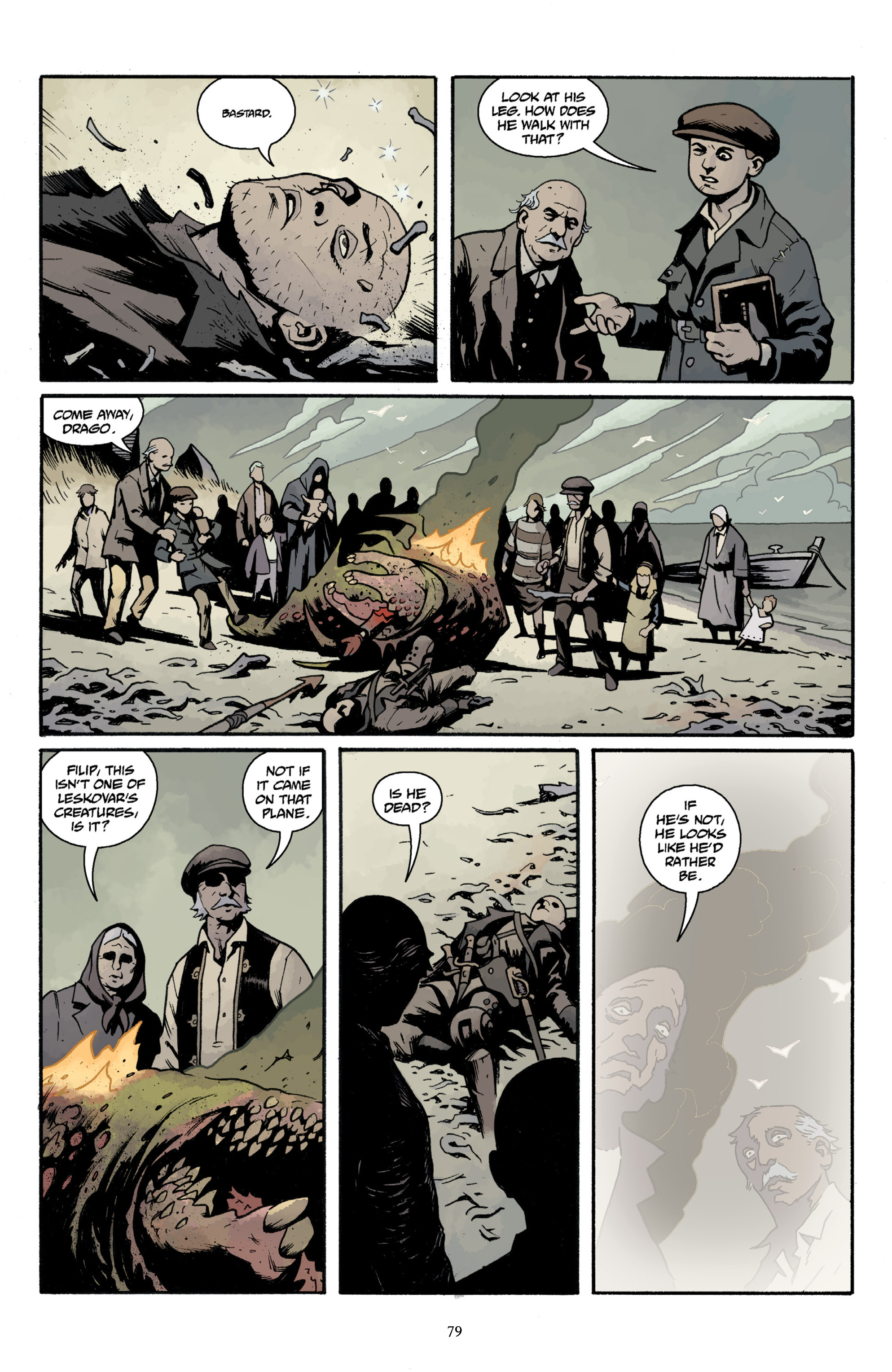 Read online Baltimore Volume 3: A Passing Stranger and Other Stories comic -  Issue # Full - 81