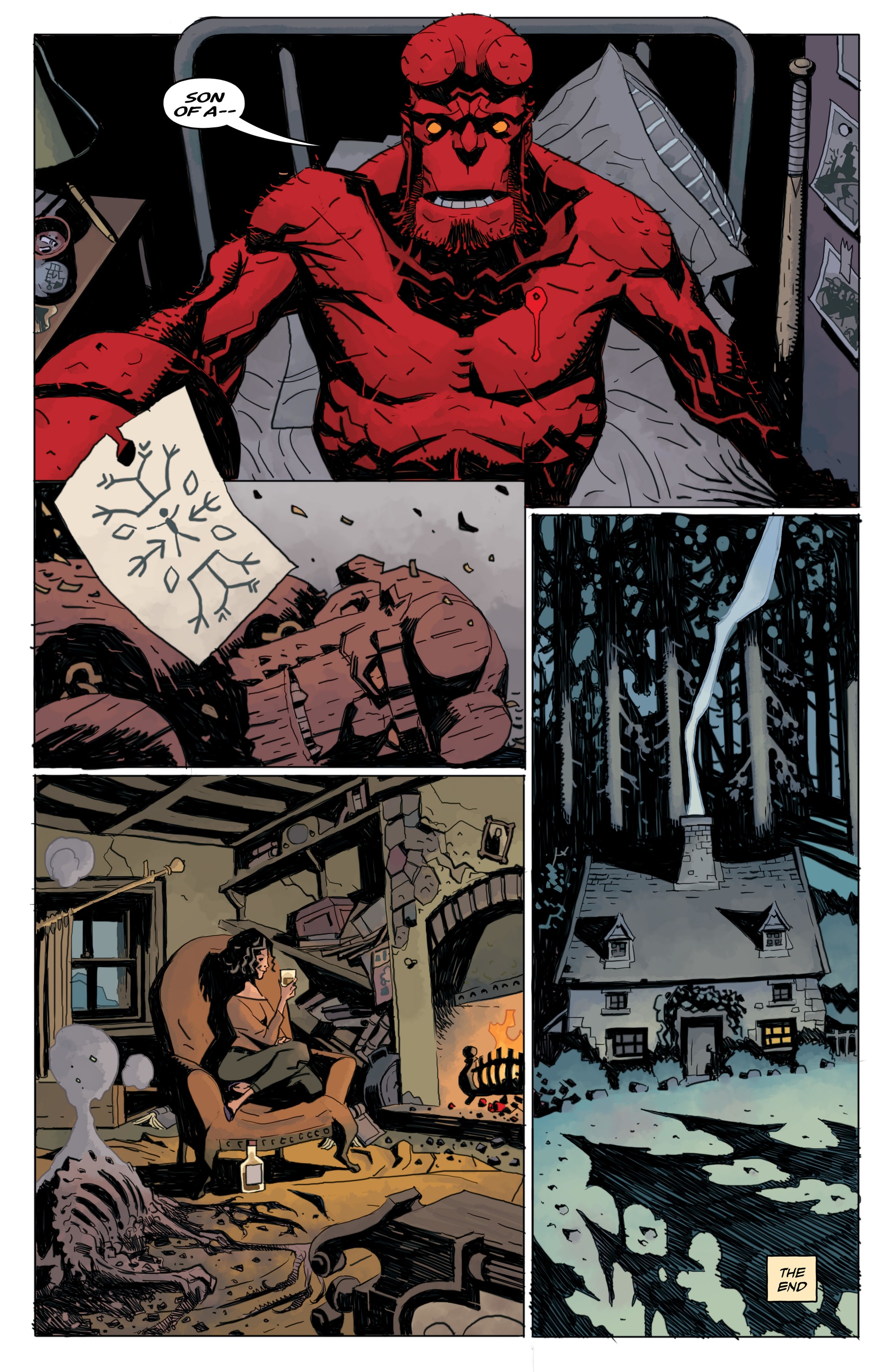 Read online Hellboy and the B.P.R.D.: The Return of Effie Kolb and Others comic -  Issue # TPB (Part 1) - 98
