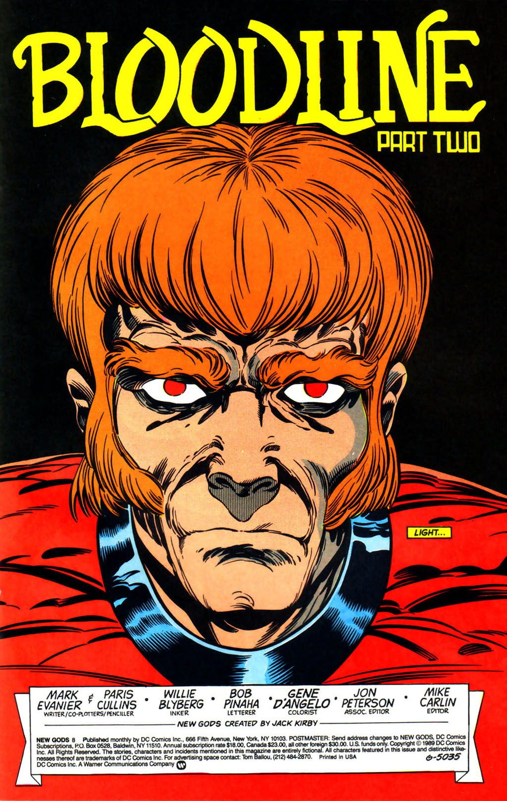 Read online The New Gods (1989) comic -  Issue #8 - 2
