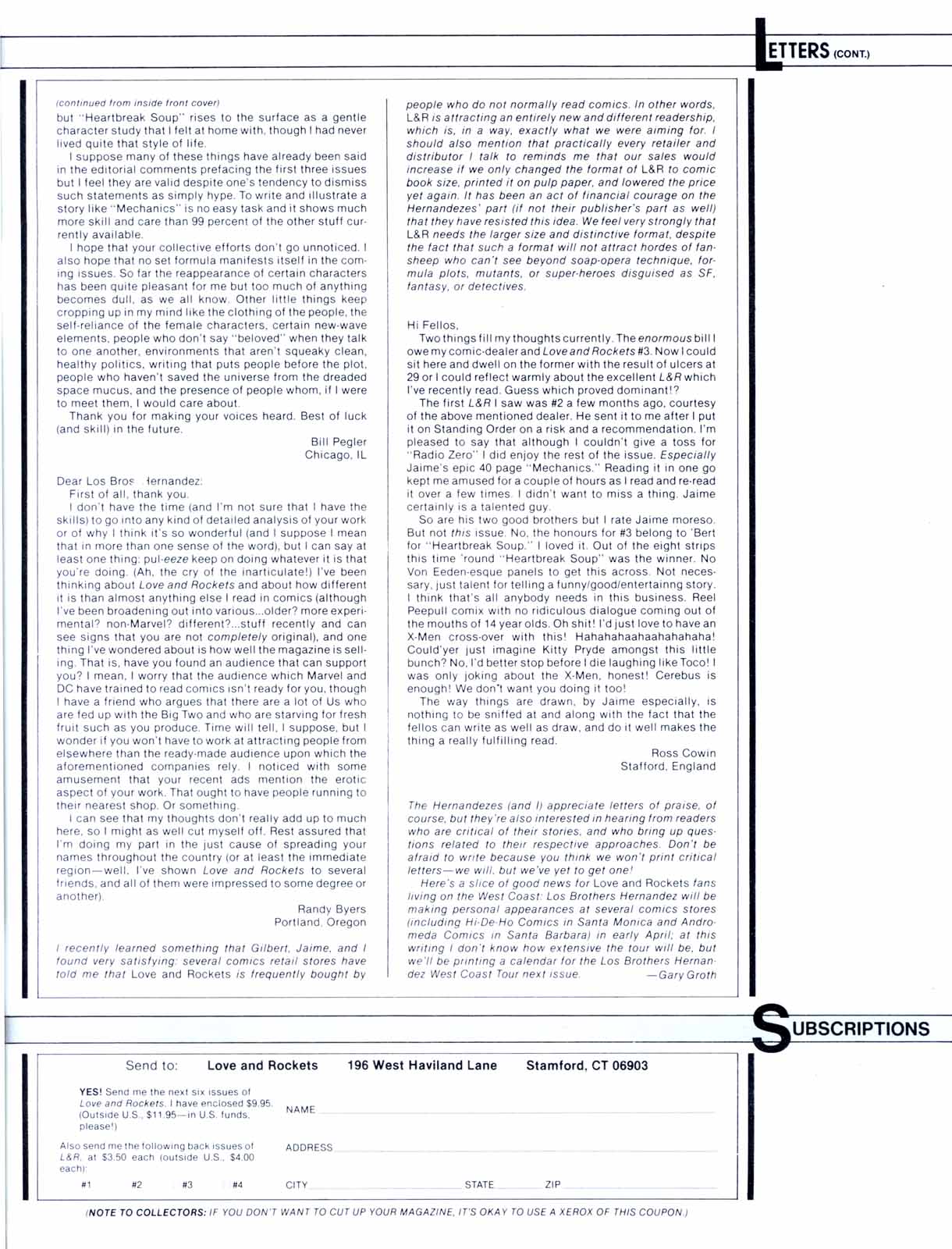 Read online Love and Rockets (1982) comic -  Issue #5 - 35