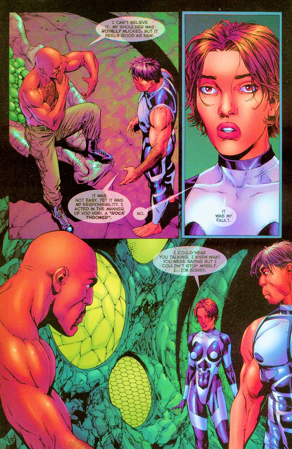 Read online Kin comic -  Issue #4 - 11