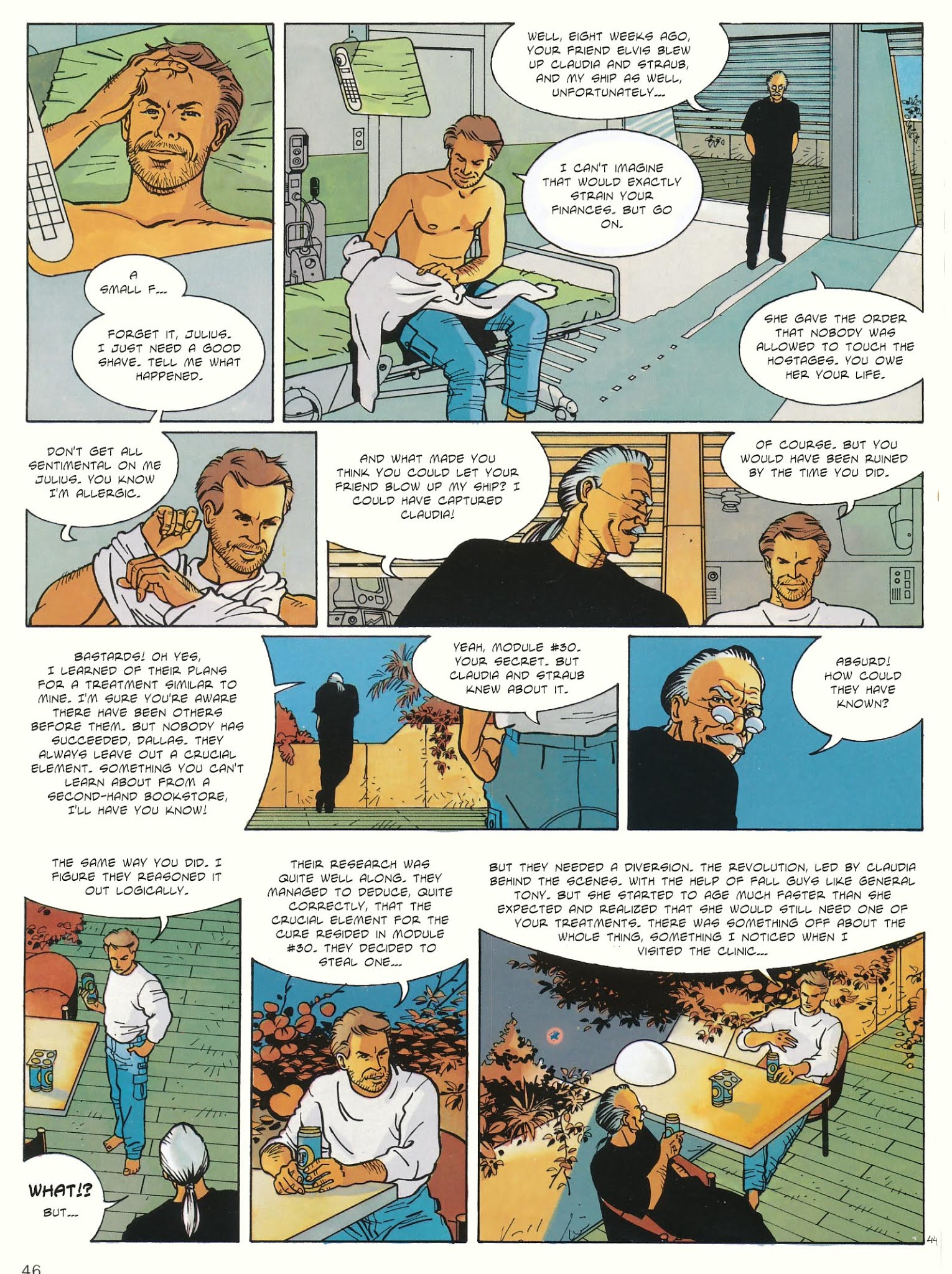Read online Dallas Barr comic -  Issue #1 - 46
