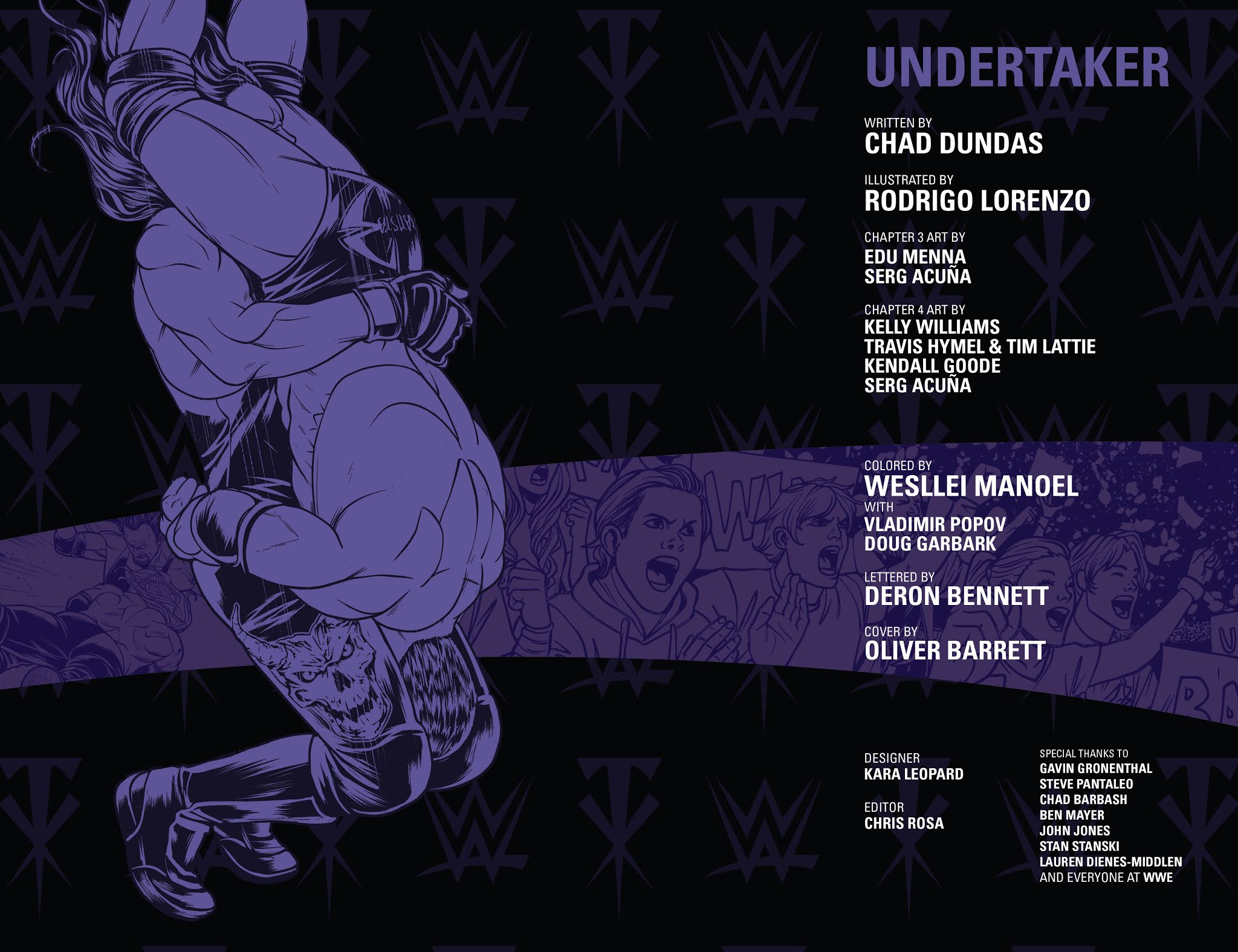 Read online WWE: Undertaker comic -  Issue # TPB - 4