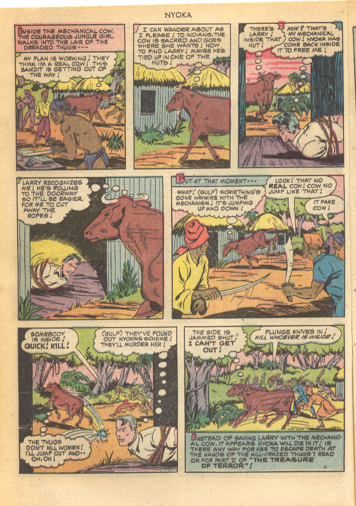 Read online Nyoka the Jungle Girl (1945) comic -  Issue #49 - 8