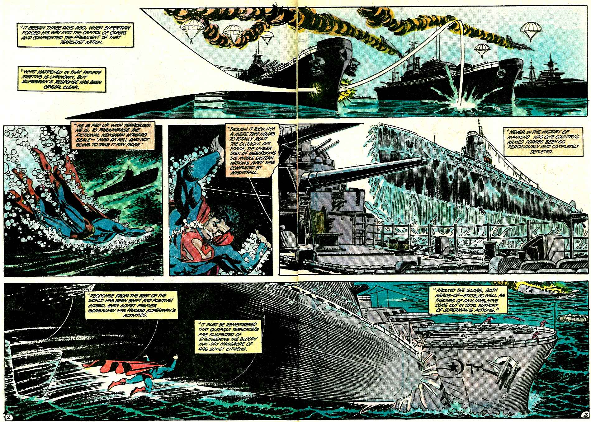 Read online Adventures of Superman (1987) comic -  Issue #428 - 3