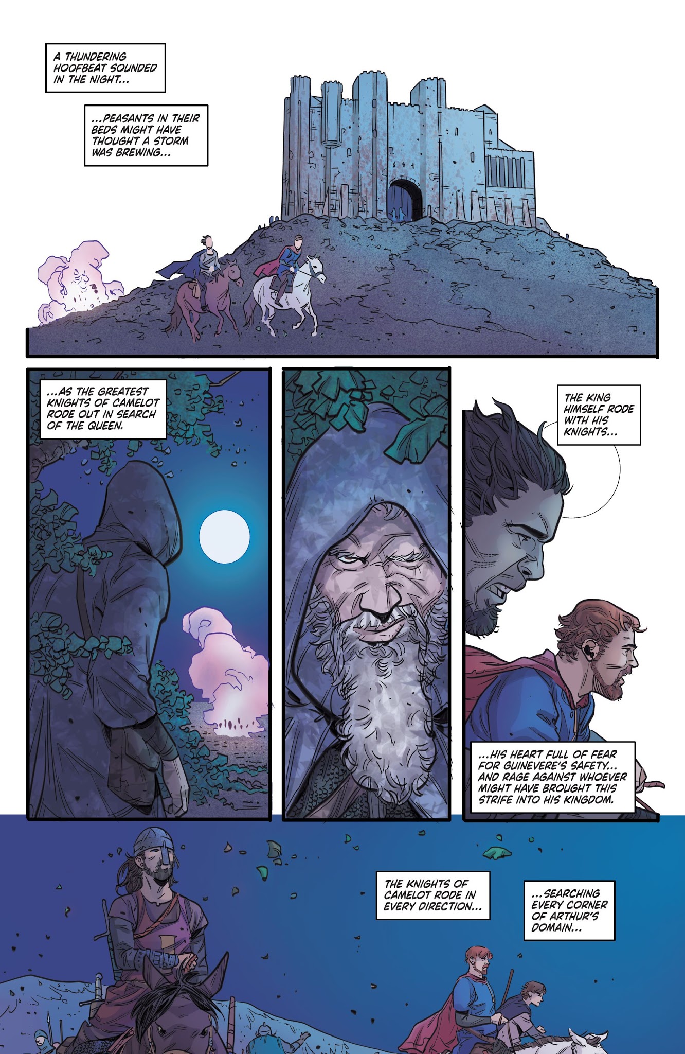 Read online Unholy Grail comic -  Issue #3 - 12