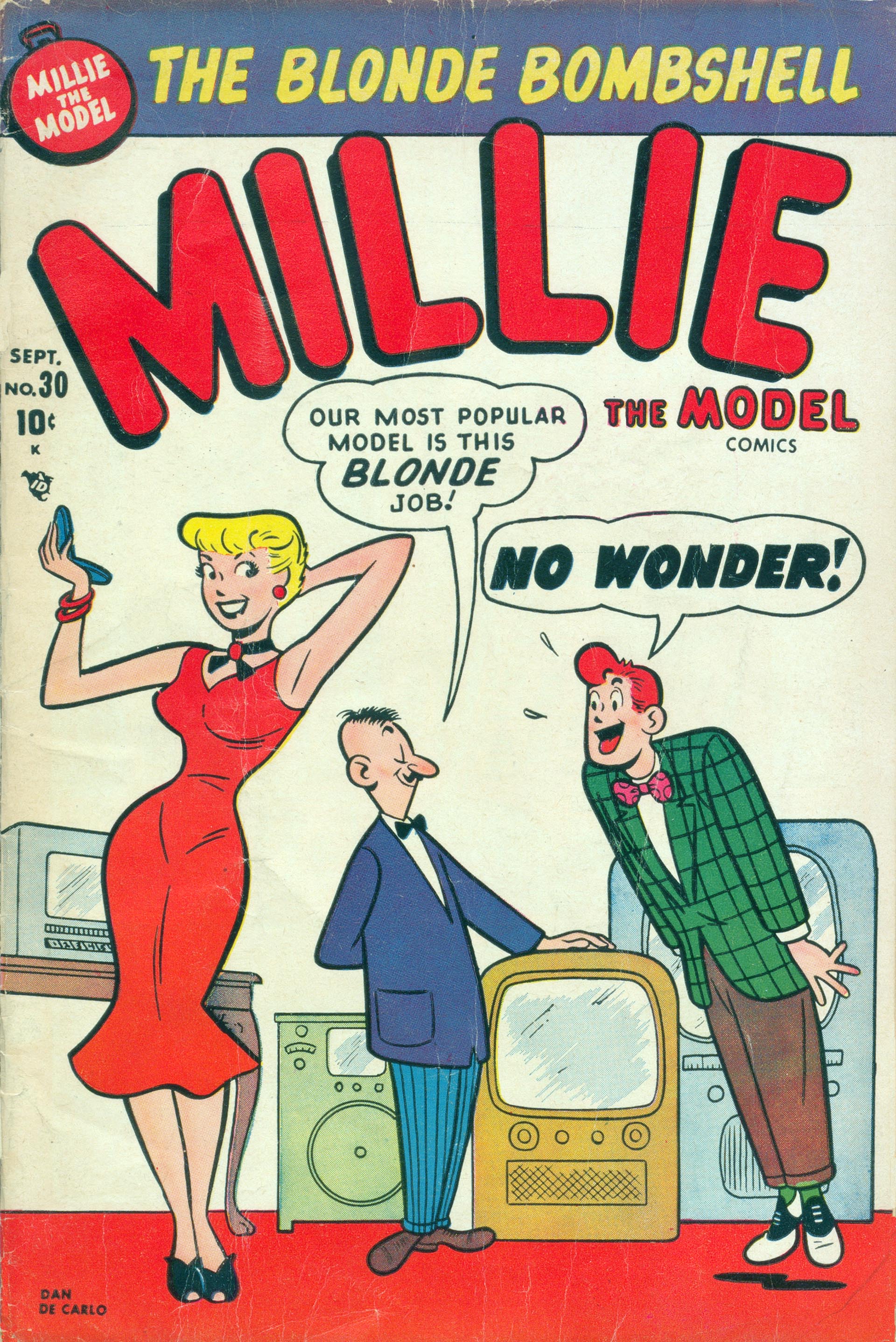 Read online Millie the Model comic -  Issue #30 - 1