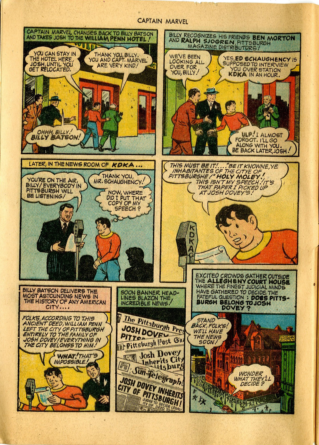 Captain Marvel Adventures issue 39 - Page 8