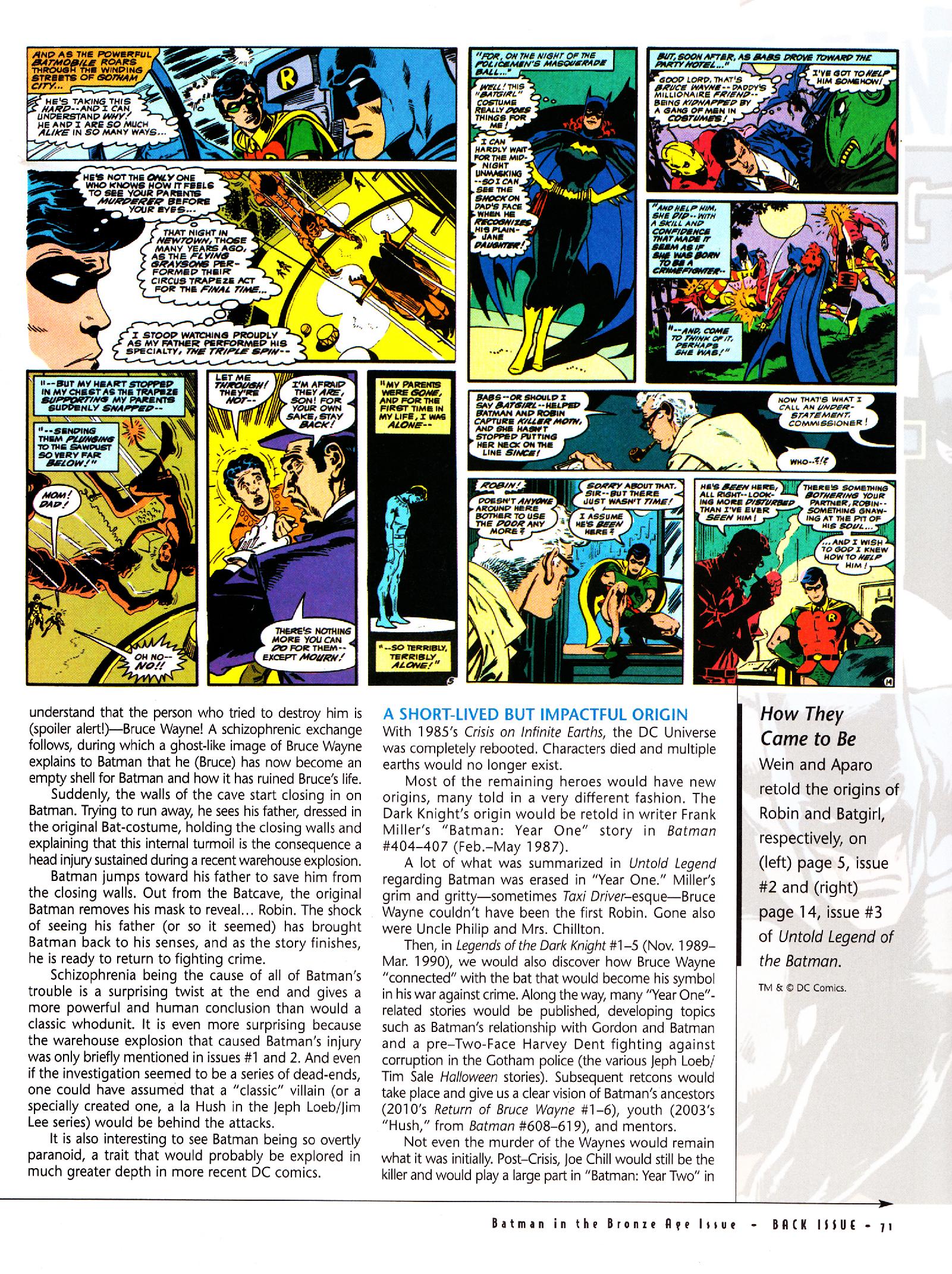 Read online Back Issue comic -  Issue #50 - 70