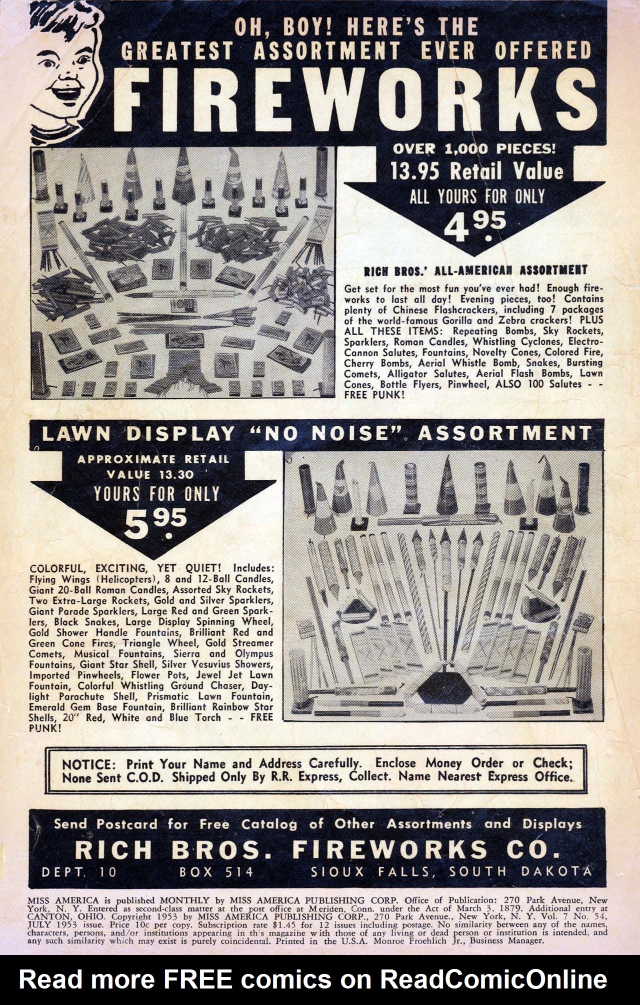 Read online Miss America comic -  Issue #54 - 2