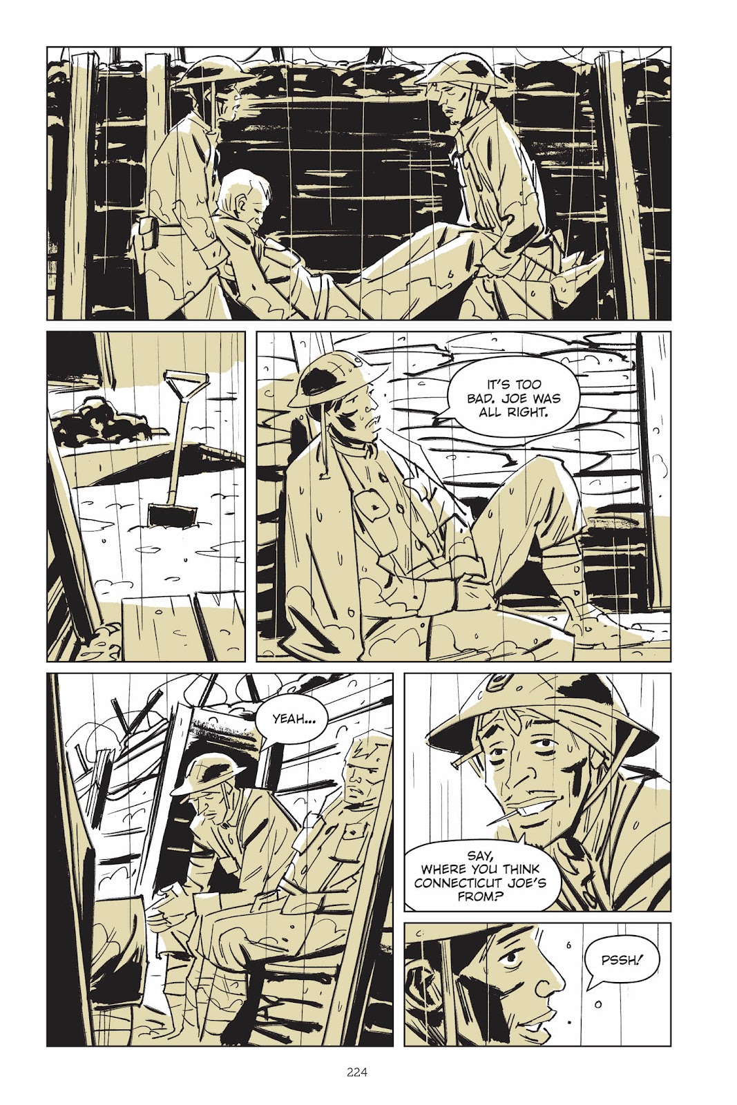 Now Let Me Fly: A Portrait of Eugene Bullard issue TPB (Part 3) - Page 22